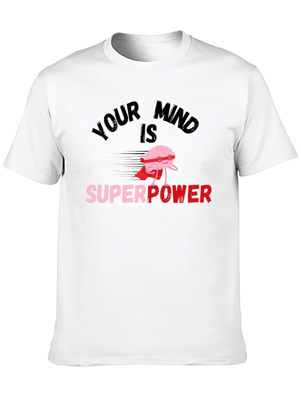 Brain Superpower T-Shirt - Mind Power Tee