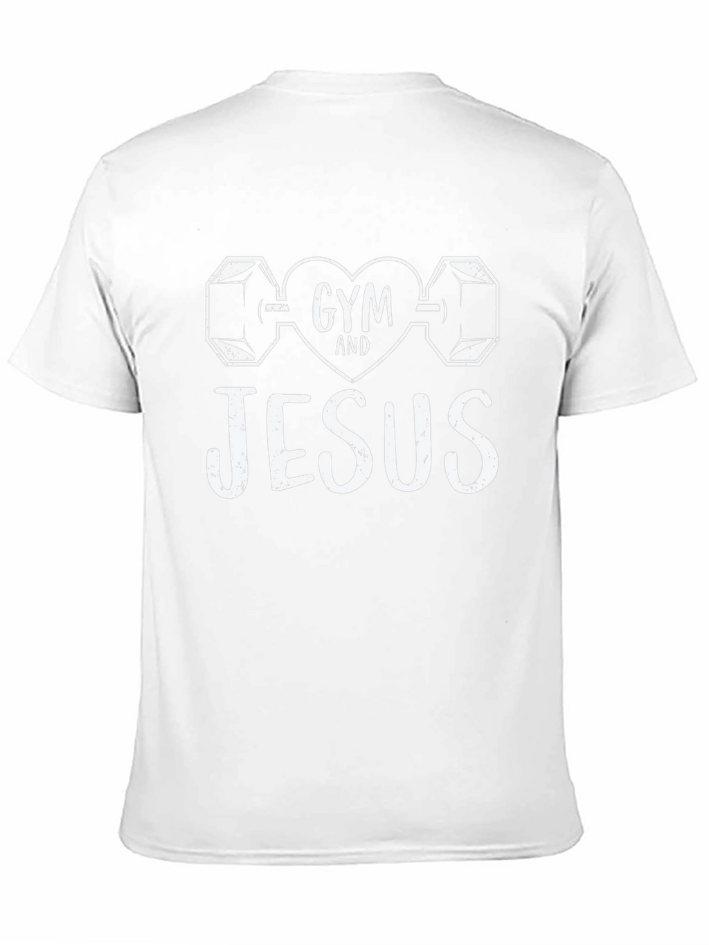 Gym and Jesus T-Shirt - Workout Christian Apparel