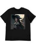 Anime Witch Graphic T-Shirt