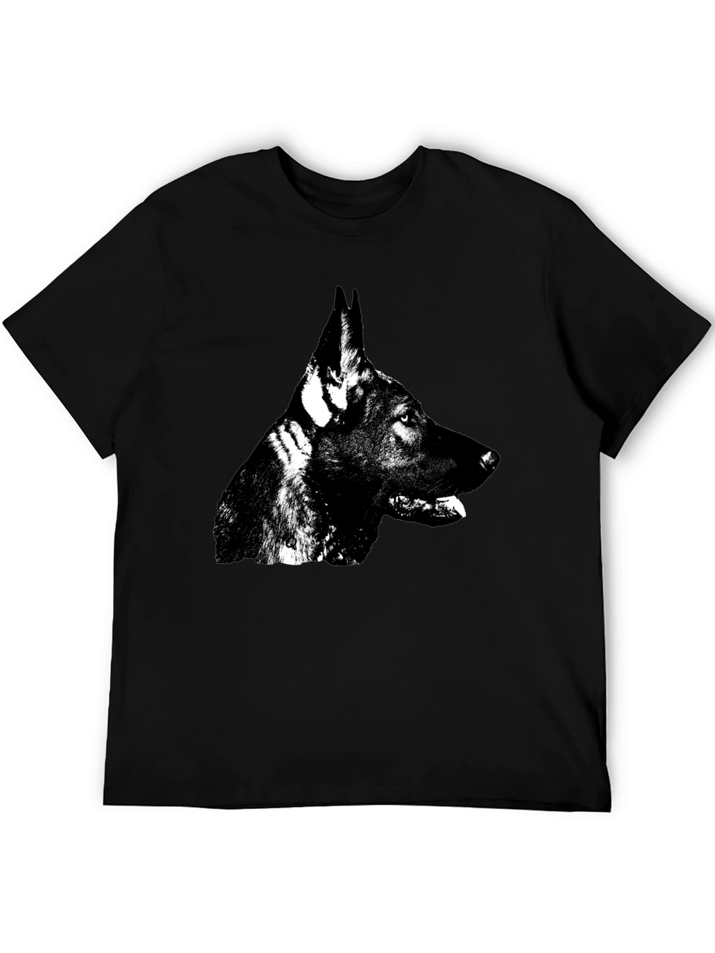 German Shepherd Dog T-Shirt - Black Graphic Tee