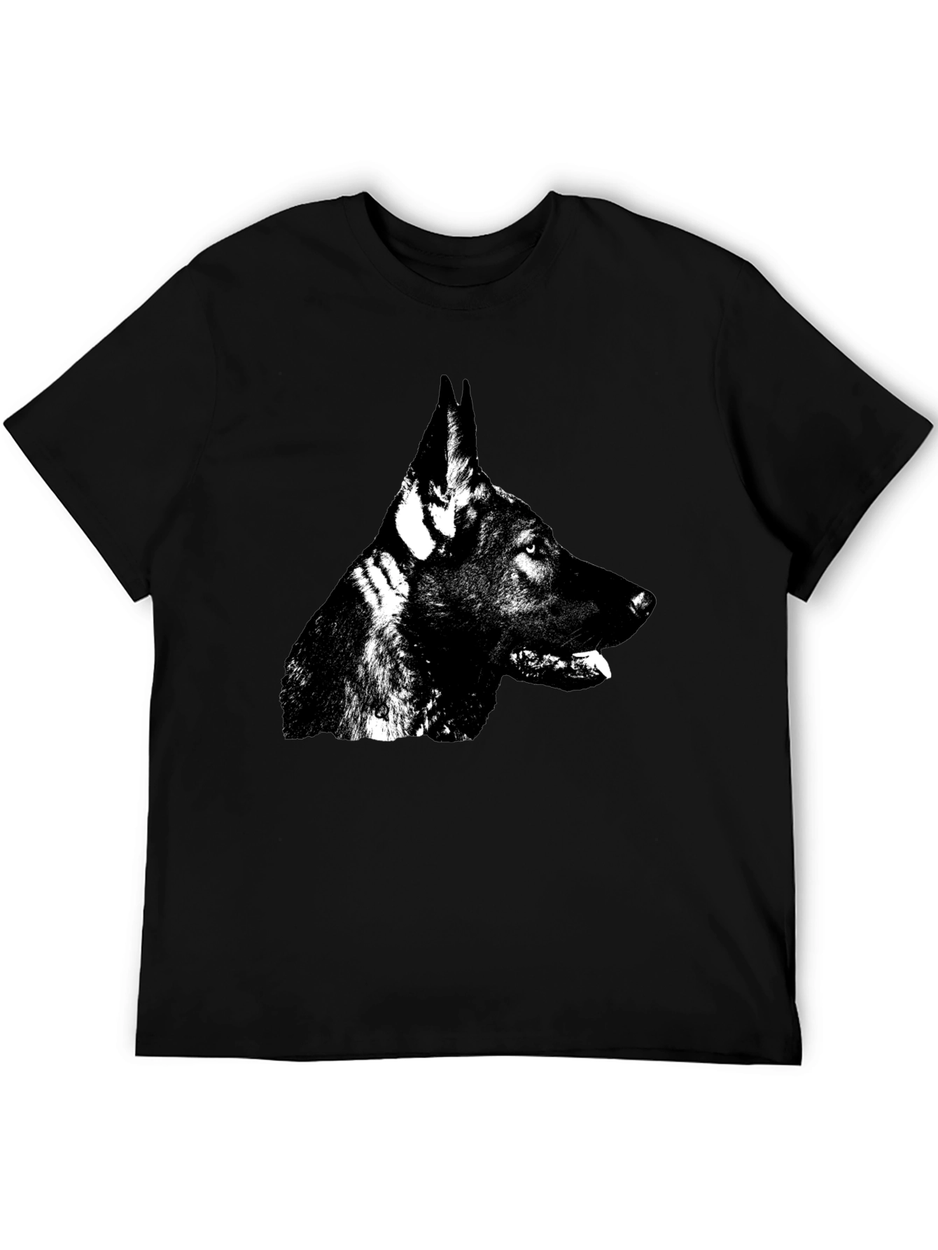 German Shepherd Dog T-Shirt - Black Graphic Tee