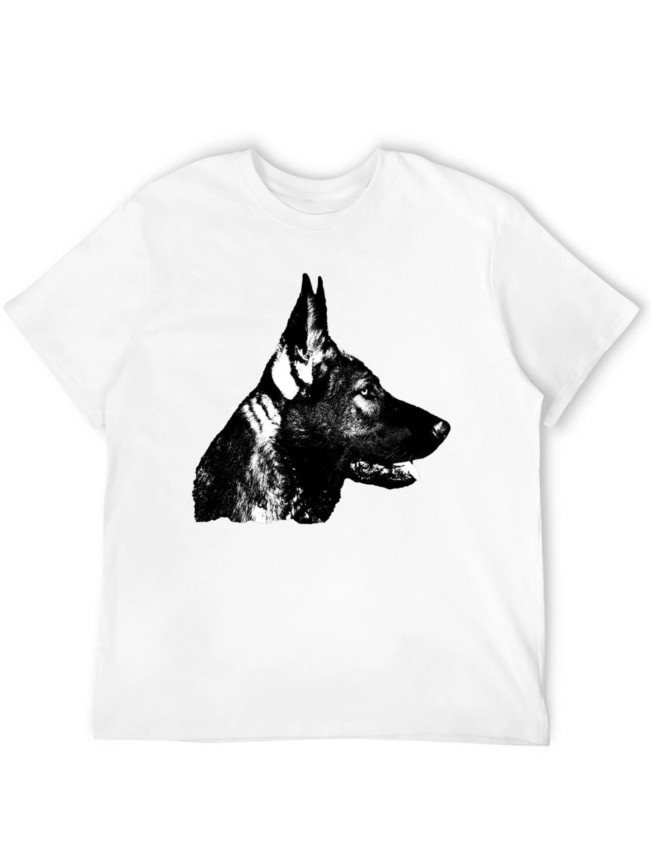 German Shepherd Dog T-Shirt - Black Graphic Tee