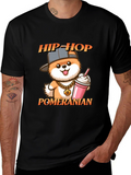 Hip-Hop Pomeranian T-Shirt