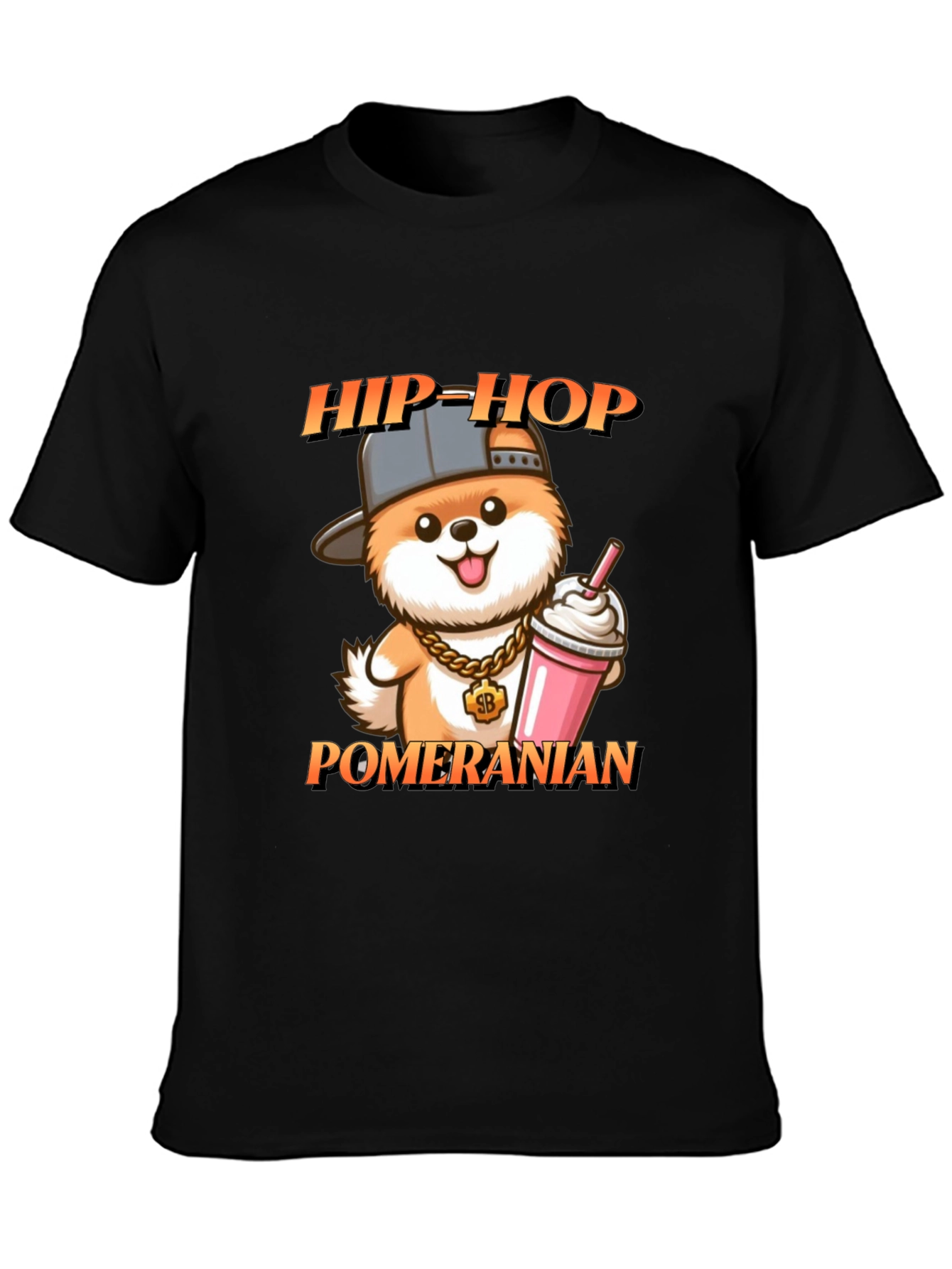 Hip-Hop Pomeranian T-Shirt
