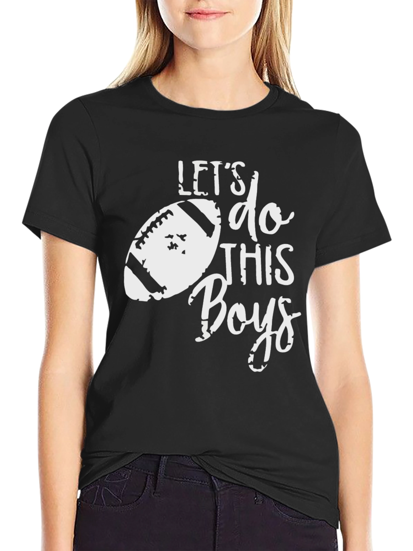 Lets Do This Boys Football T-Shirt
