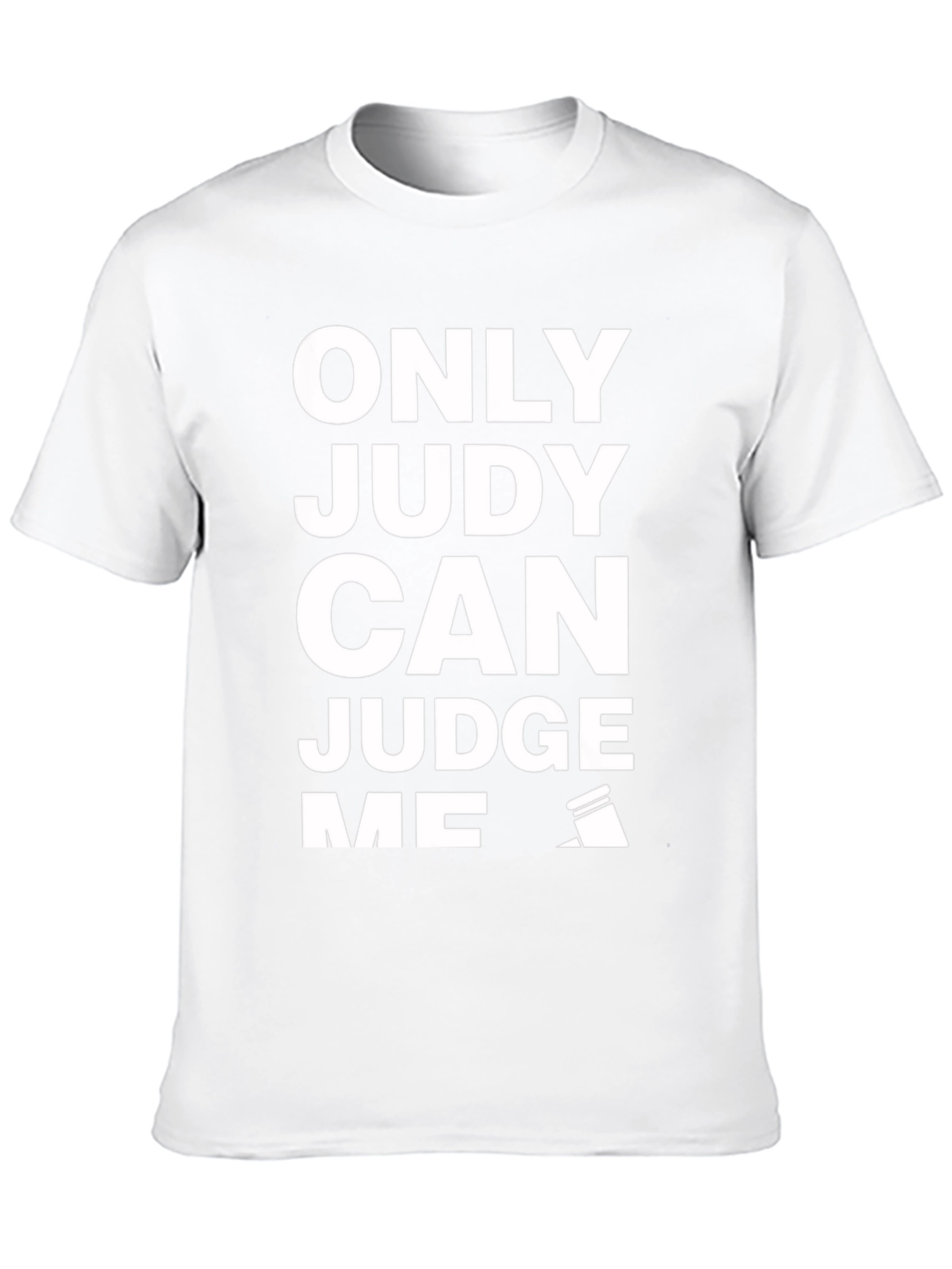 Only Judy Can Judge Me Black Graphic Tee