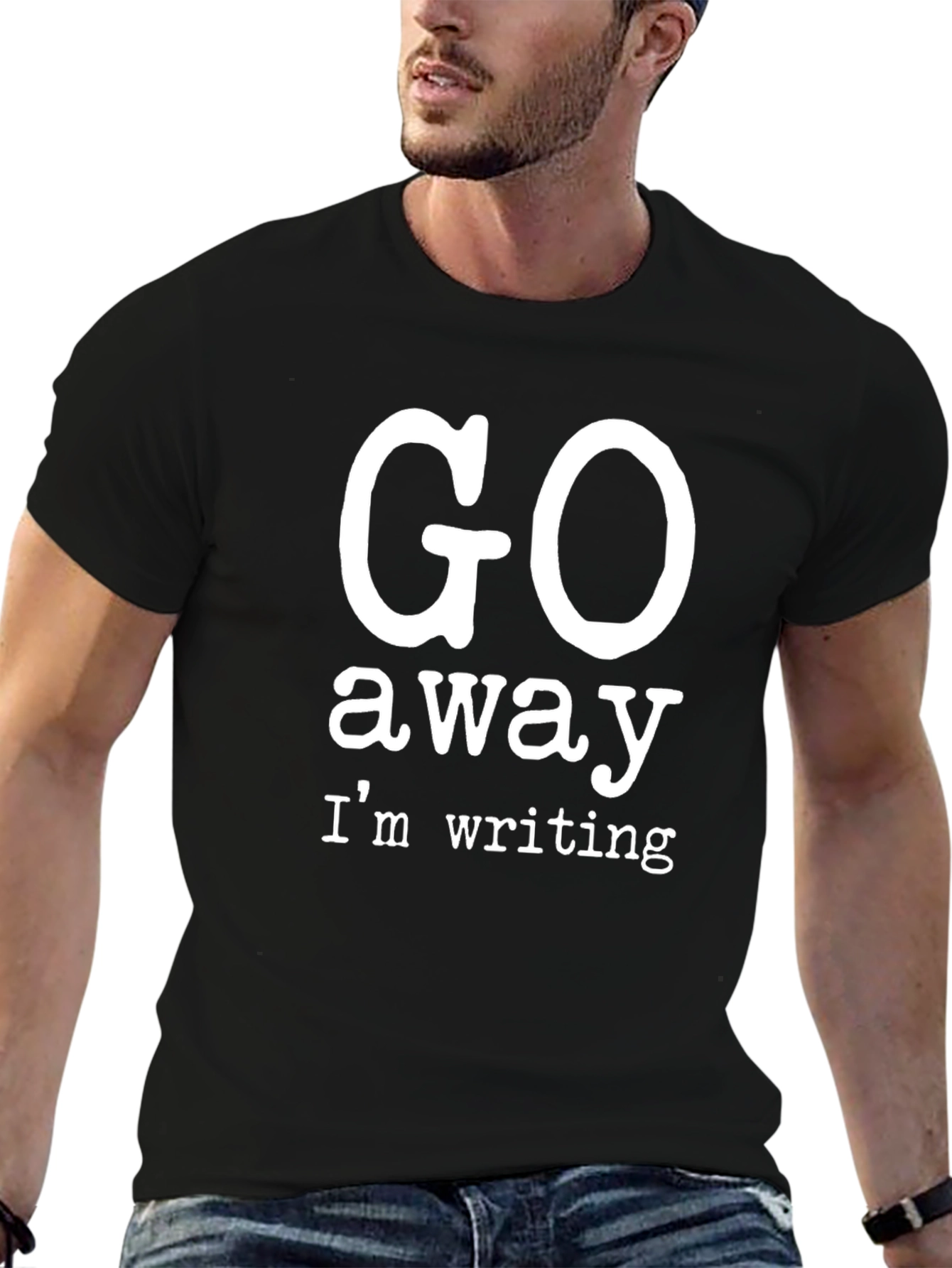 Go Away Im Writing T-Shirt