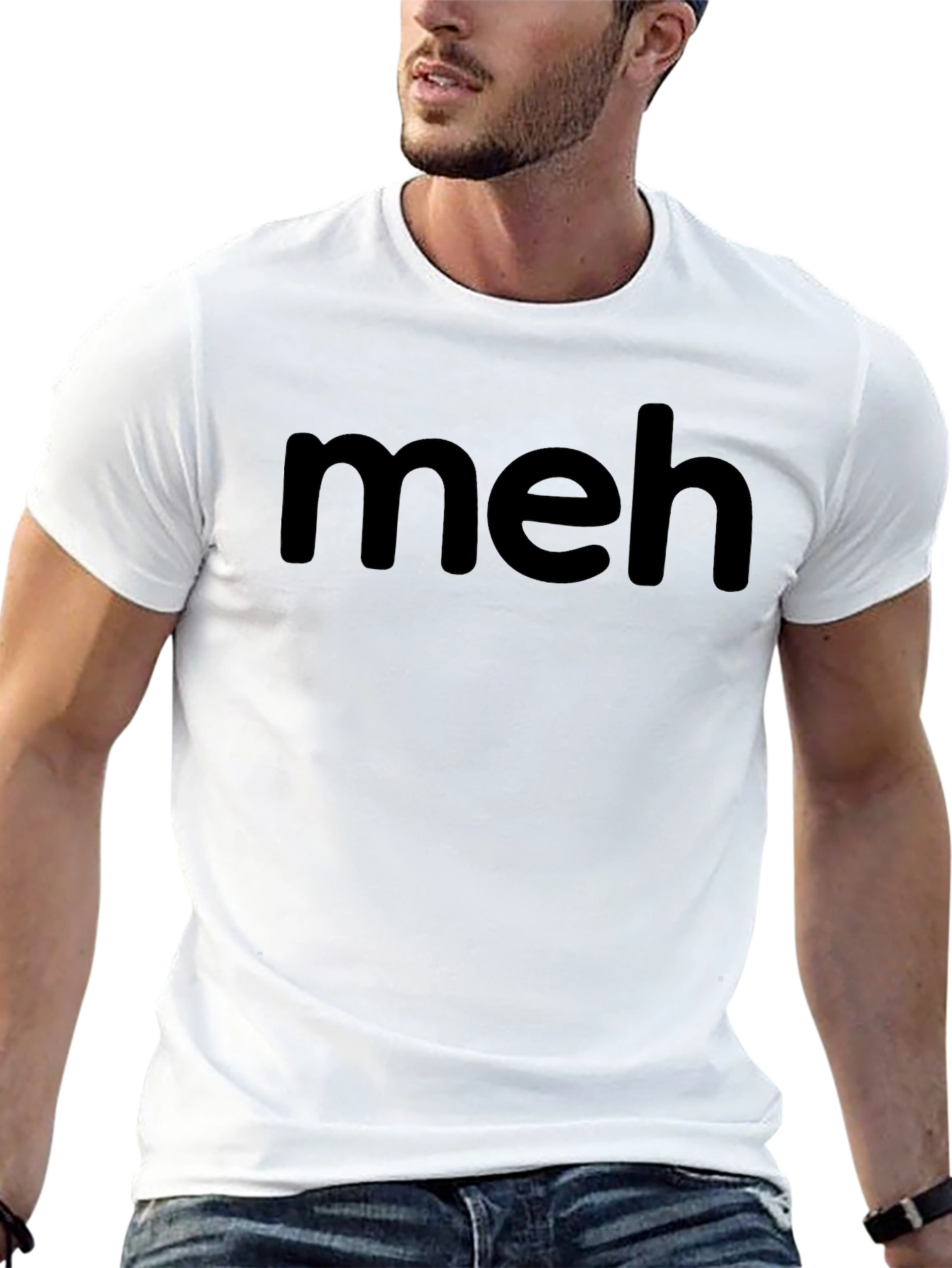 Meh T-Shirt - Express Your Indifference!