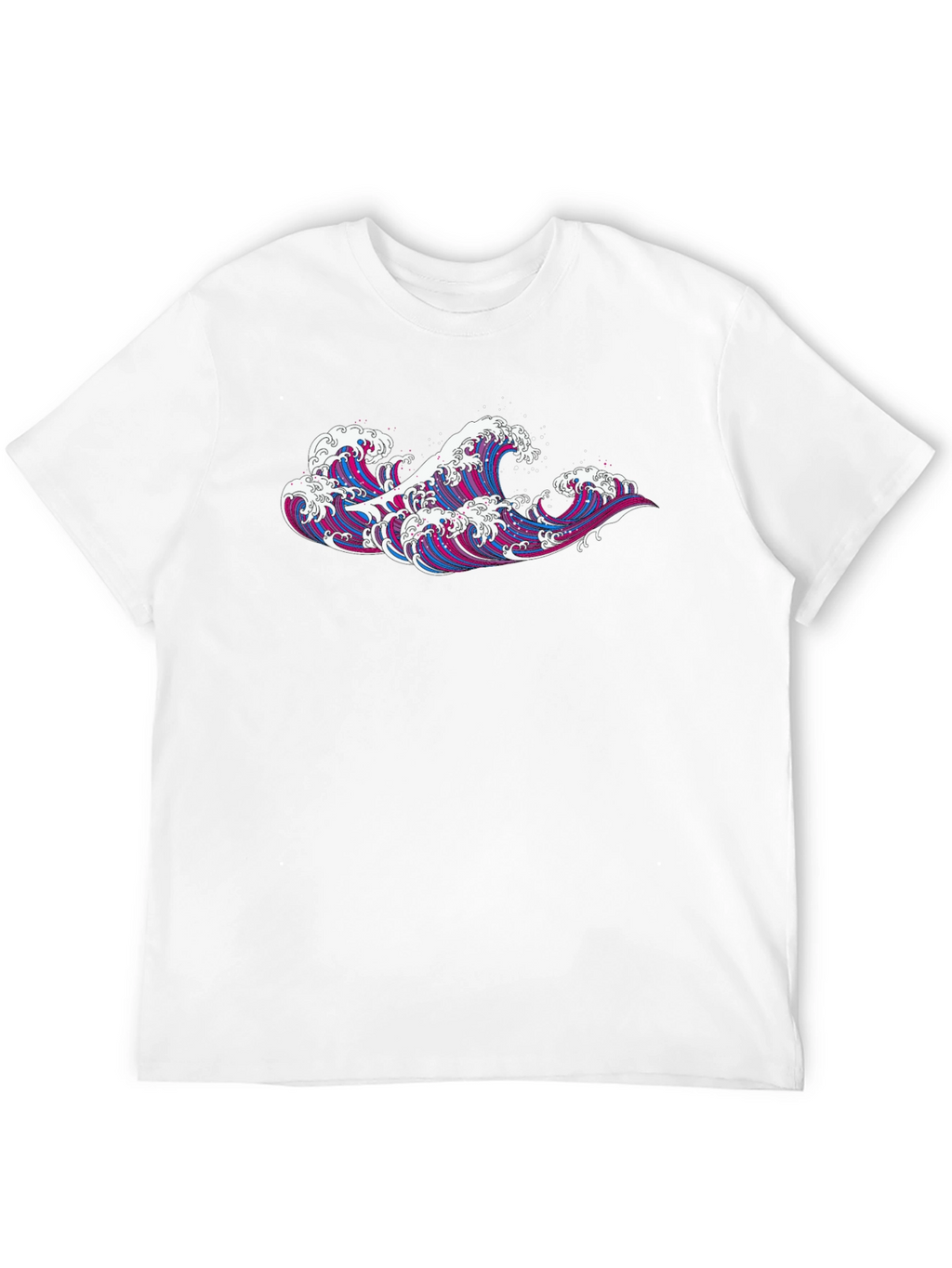 Great Wave Graphic Tee - Mens Black T-Shirt