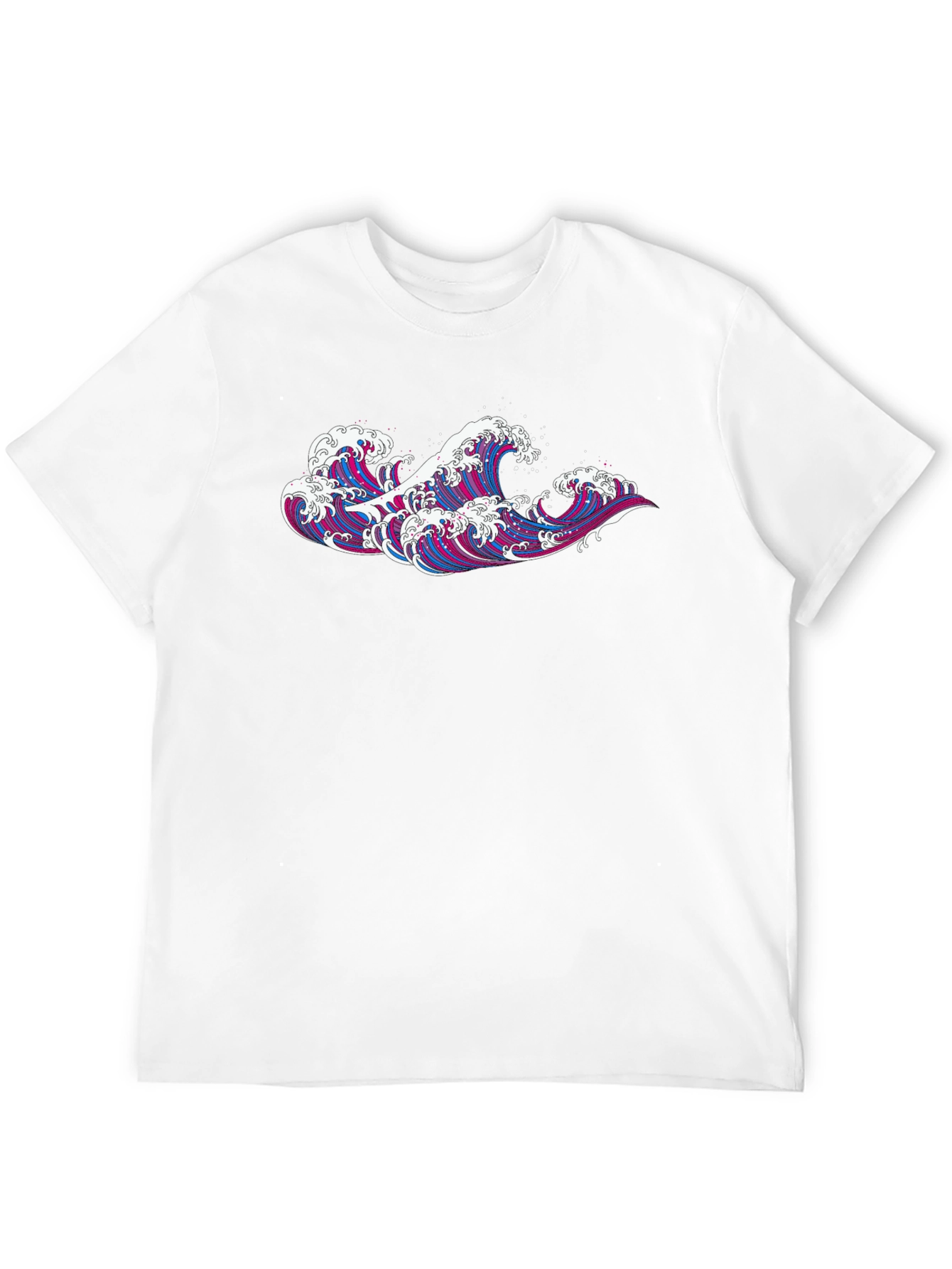 Great Wave Graphic Tee - Mens Black T-Shirt