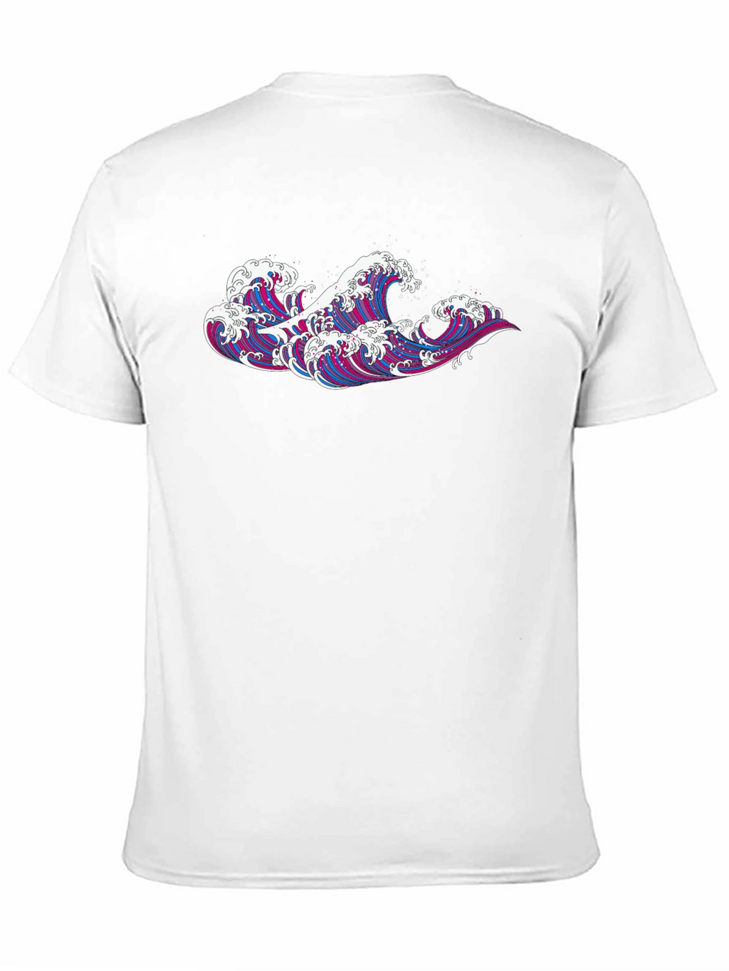 Great Wave Graphic Tee - Mens Black T-Shirt