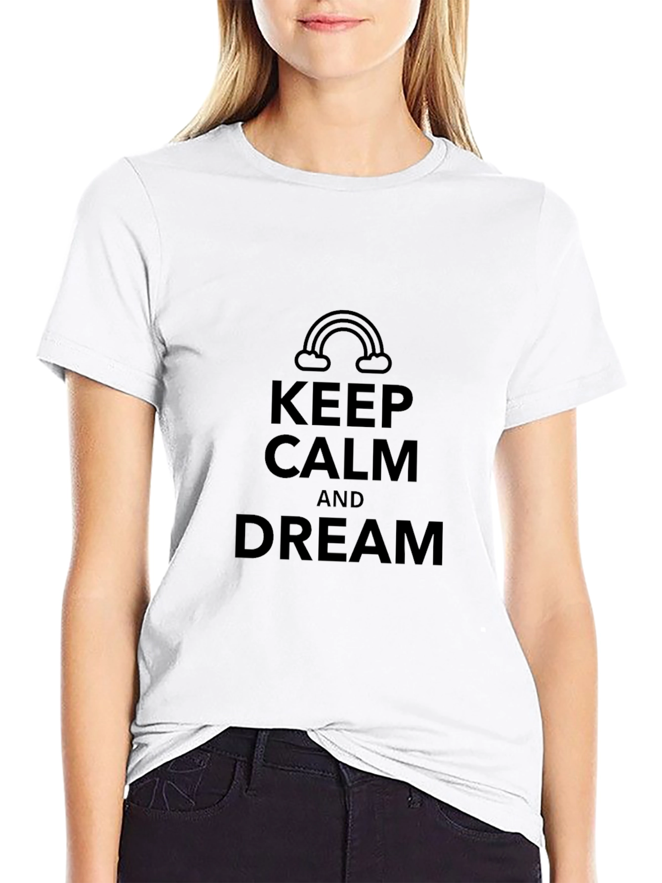 Keep Calm & Dream T-Shirt - Stylish Comfort