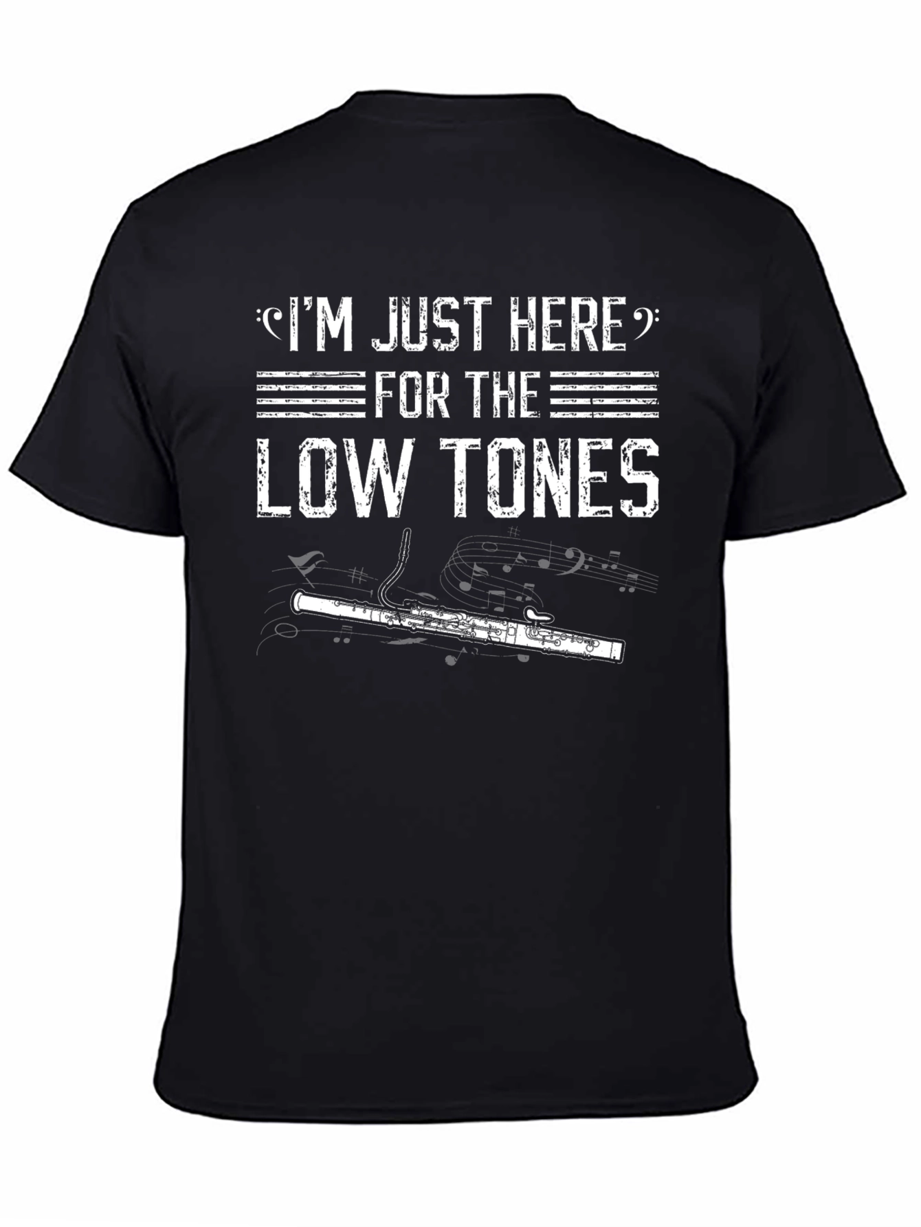 Low Tones Clarinet Graphic T-Shirt