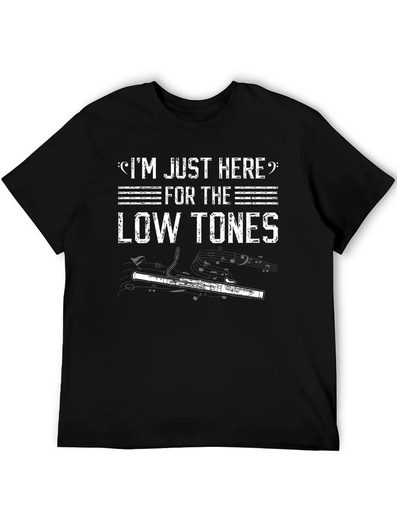 Low Tones Clarinet Graphic T-Shirt
