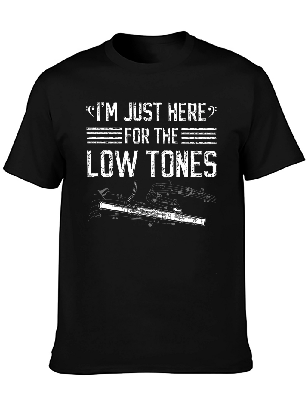 Low Tones Clarinet Graphic T-Shirt