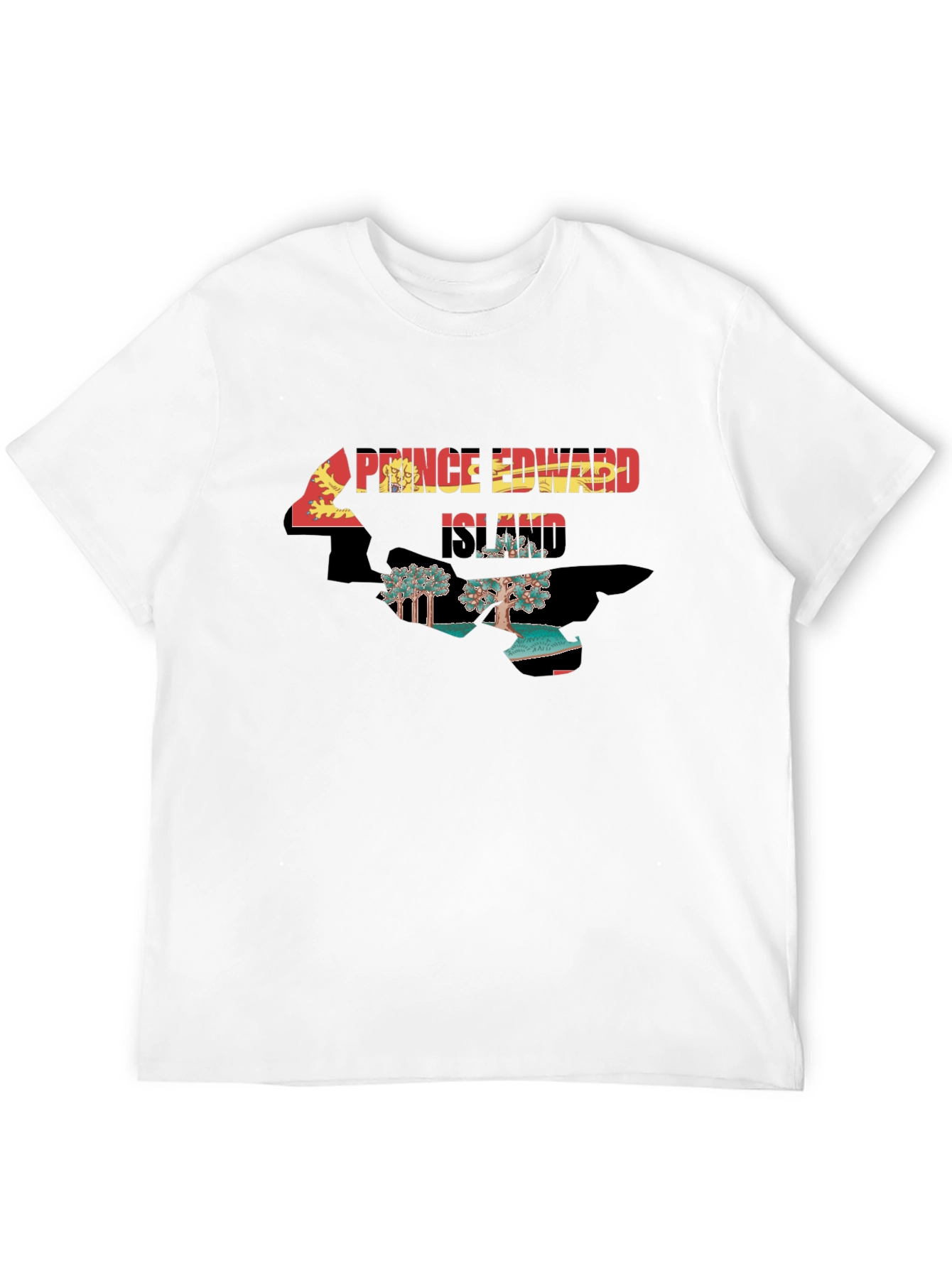 Prince Edward Island T-Shirt Black Tee