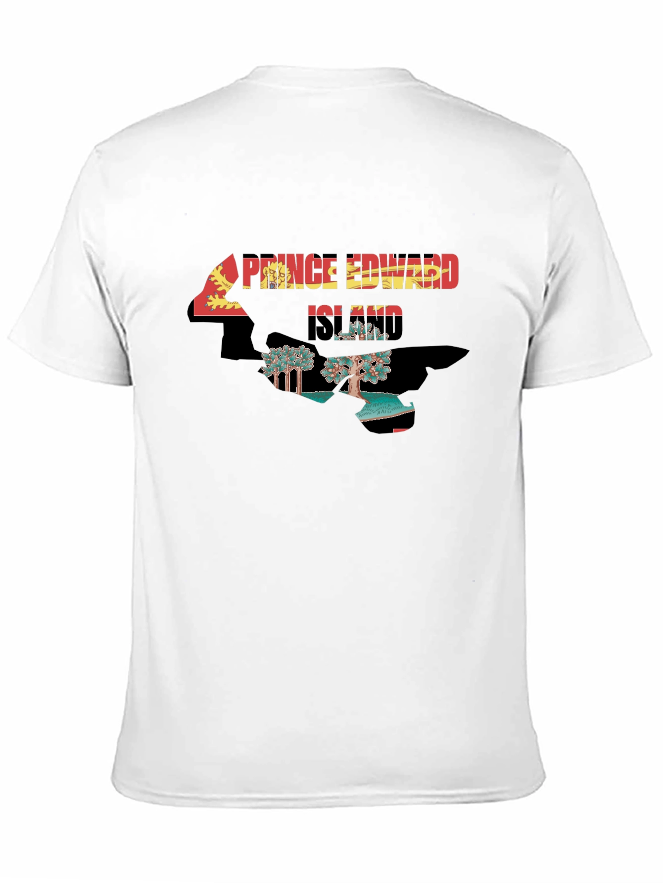 Prince Edward Island T-Shirt Black Tee