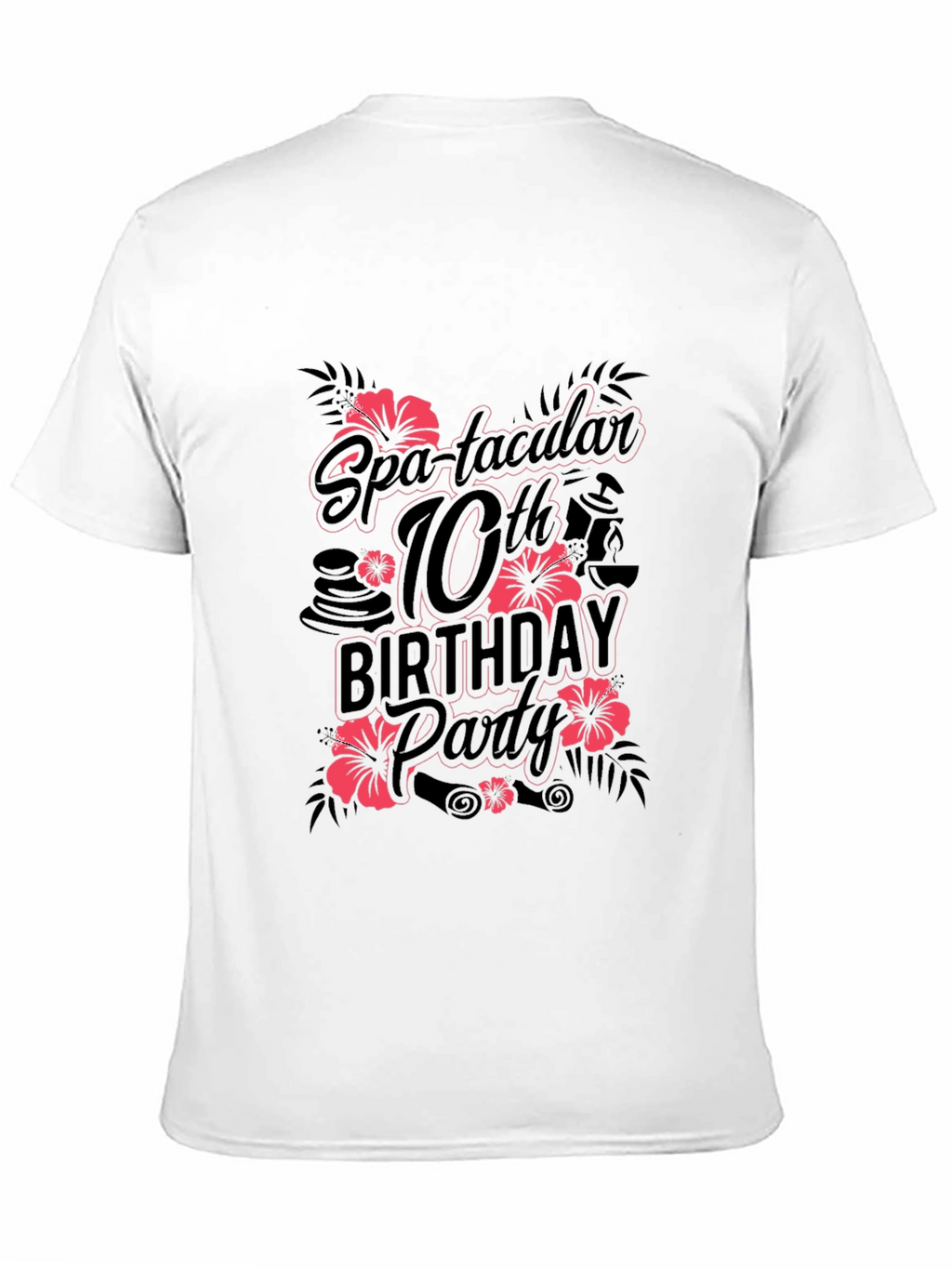 Spa-tacular 10th Birthday Party T-Shirt