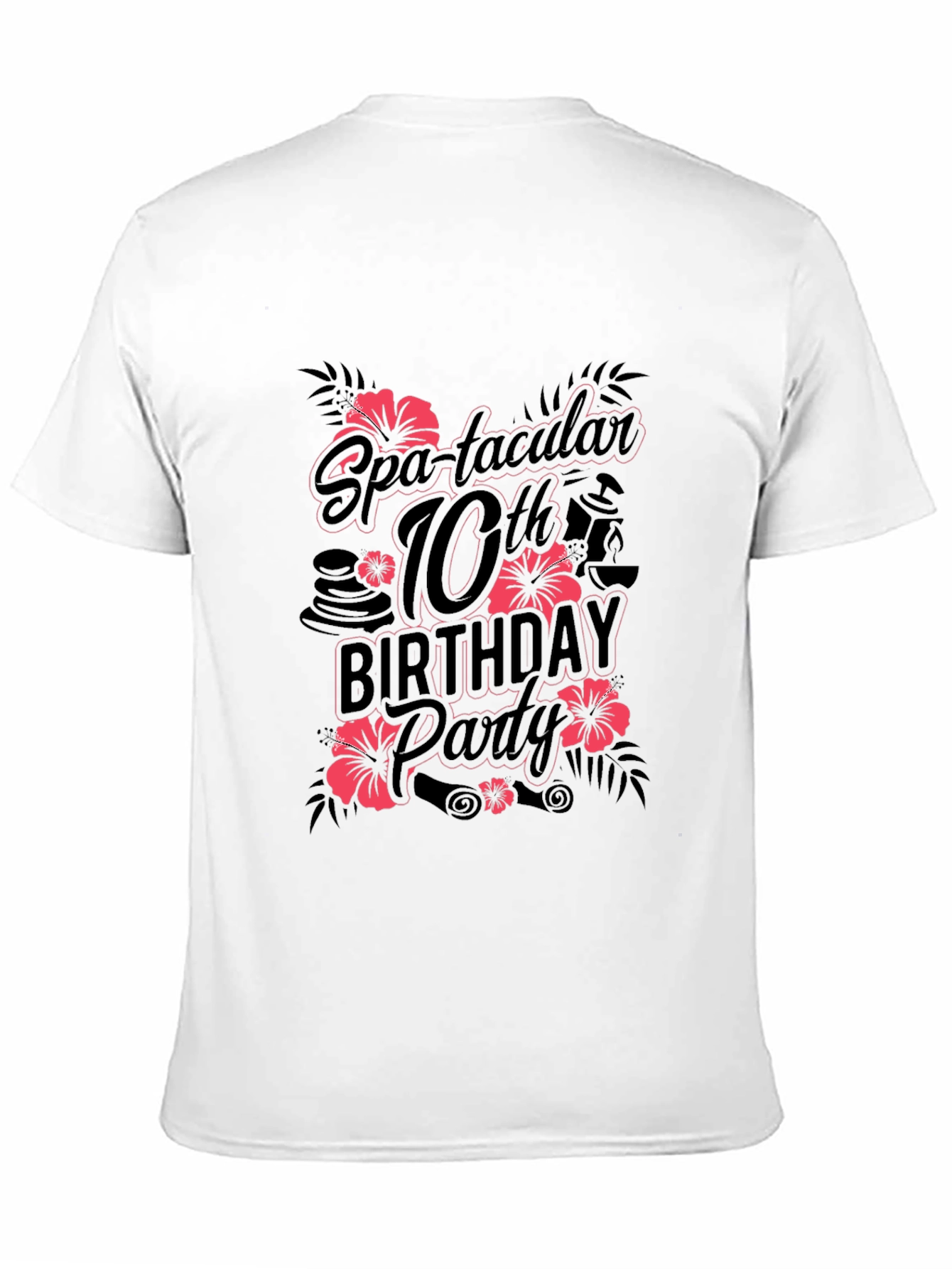 Spa-tacular 10th Birthday Party T-Shirt