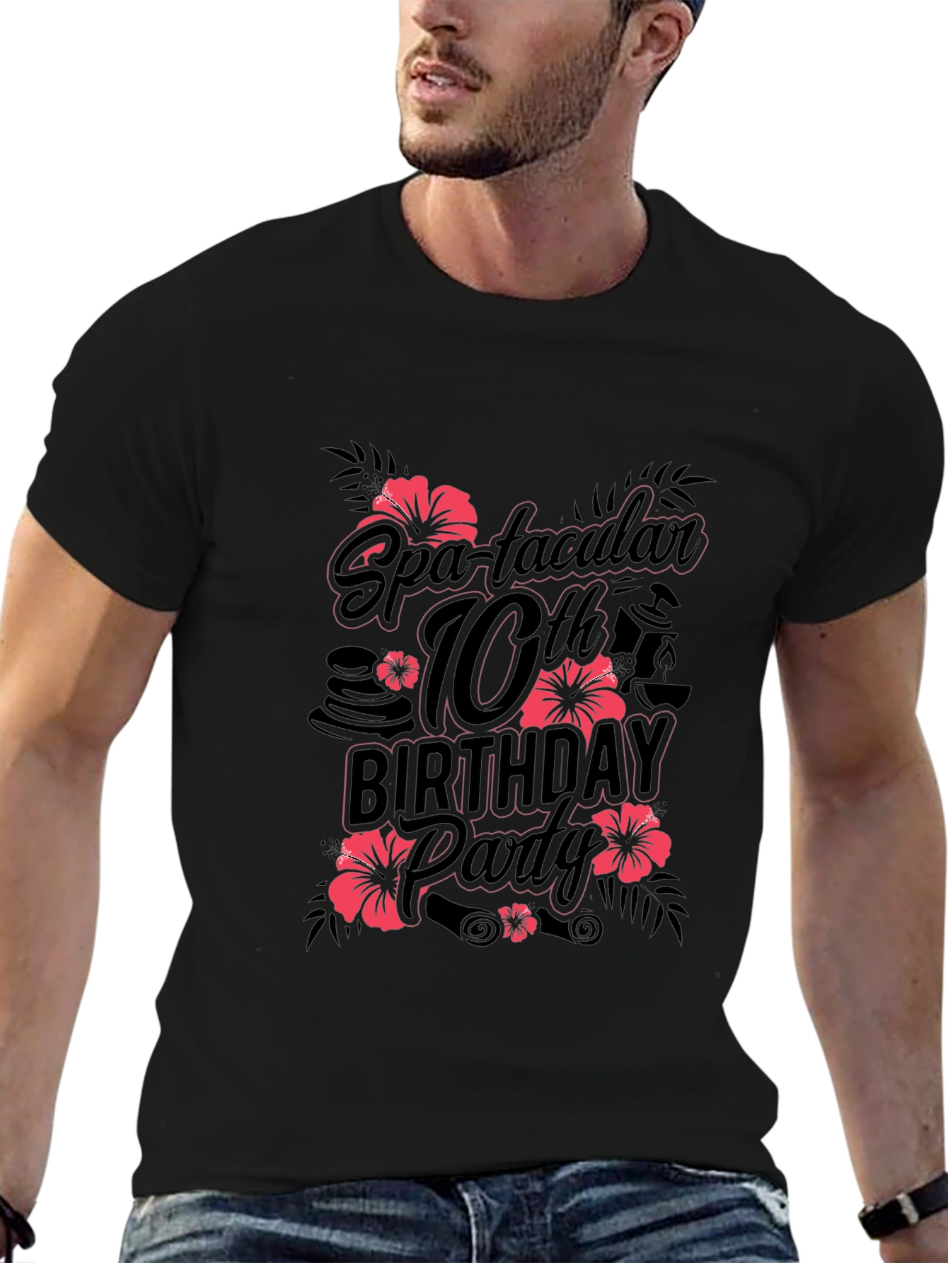 Spa-tacular 10th Birthday Party T-Shirt