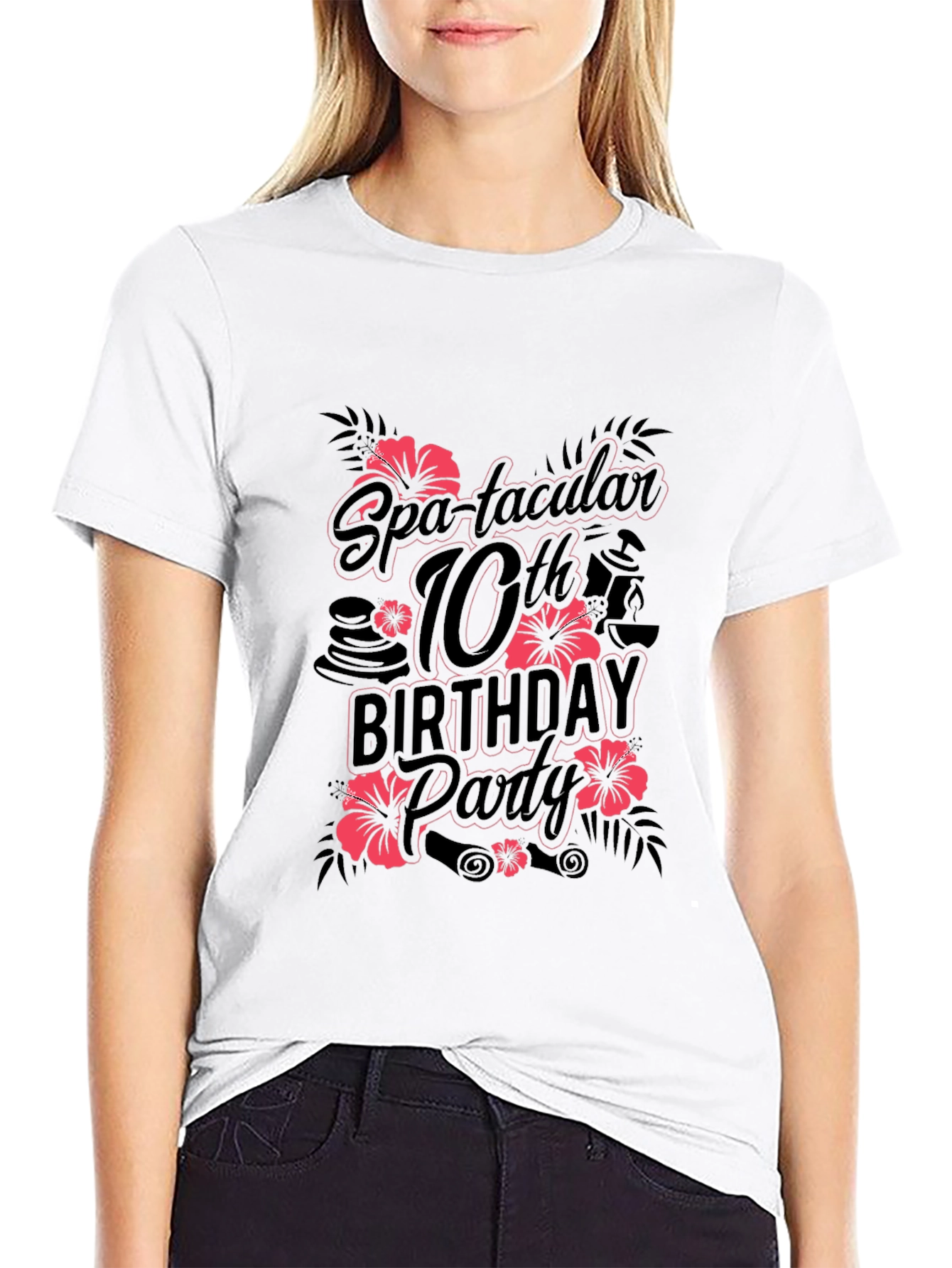 Spa-tacular 10th Birthday Party T-Shirt