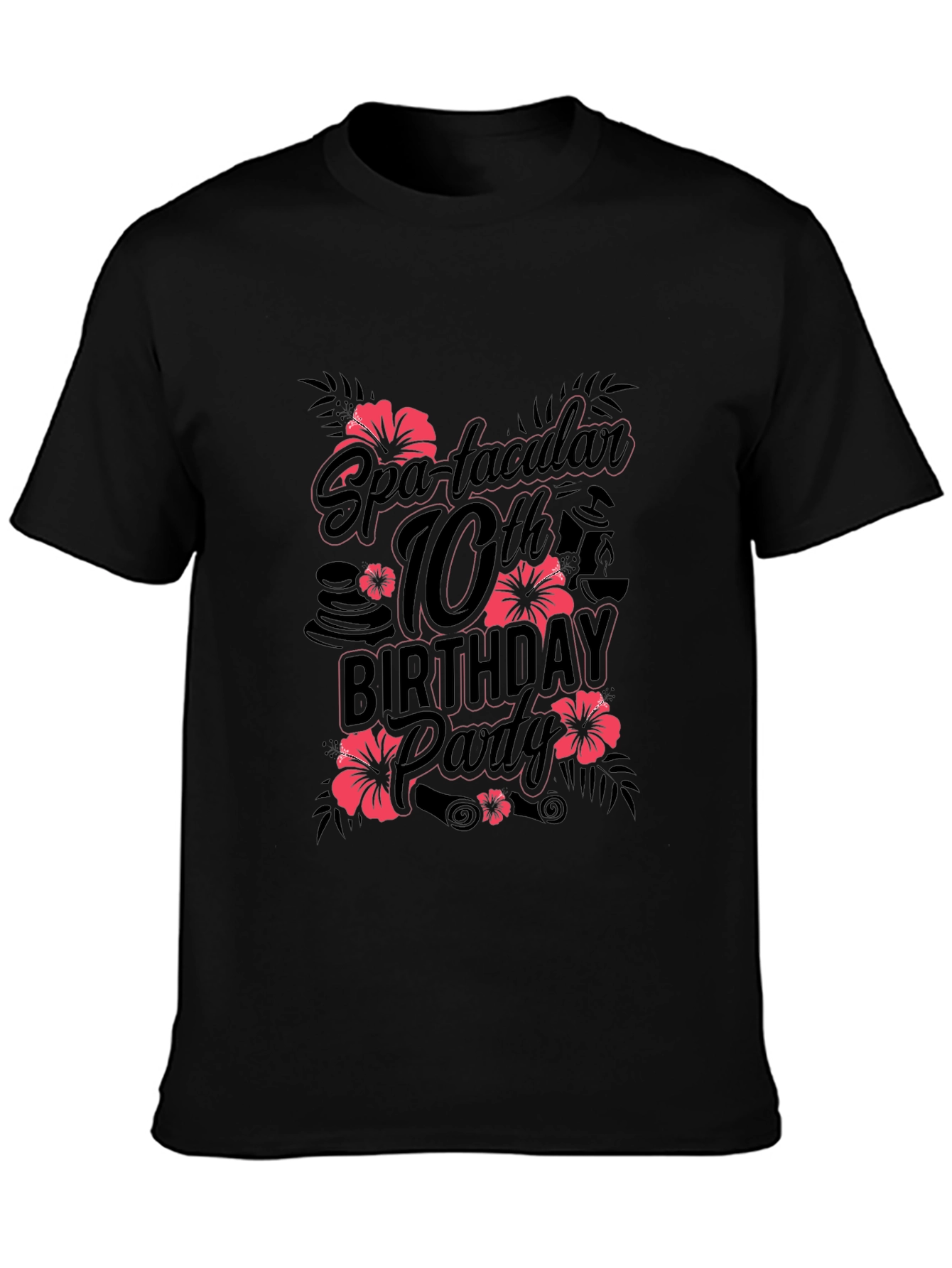 Spa-tacular 10th Birthday Party T-Shirt