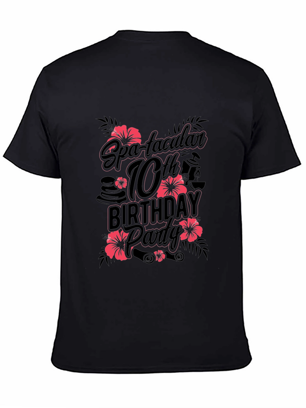Spa-tacular 10th Birthday Party T-Shirt