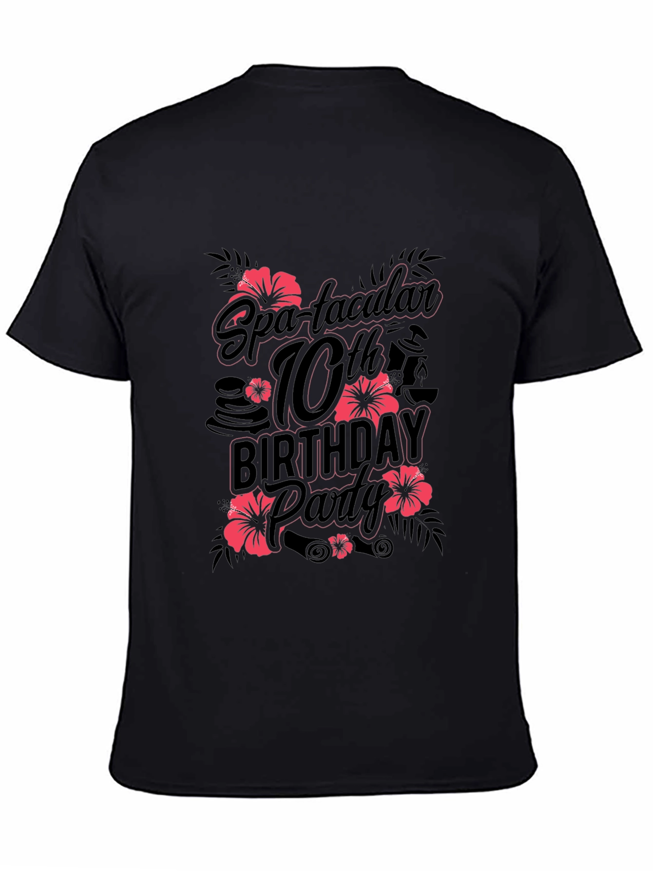 Spa-tacular 10th Birthday Party T-Shirt
