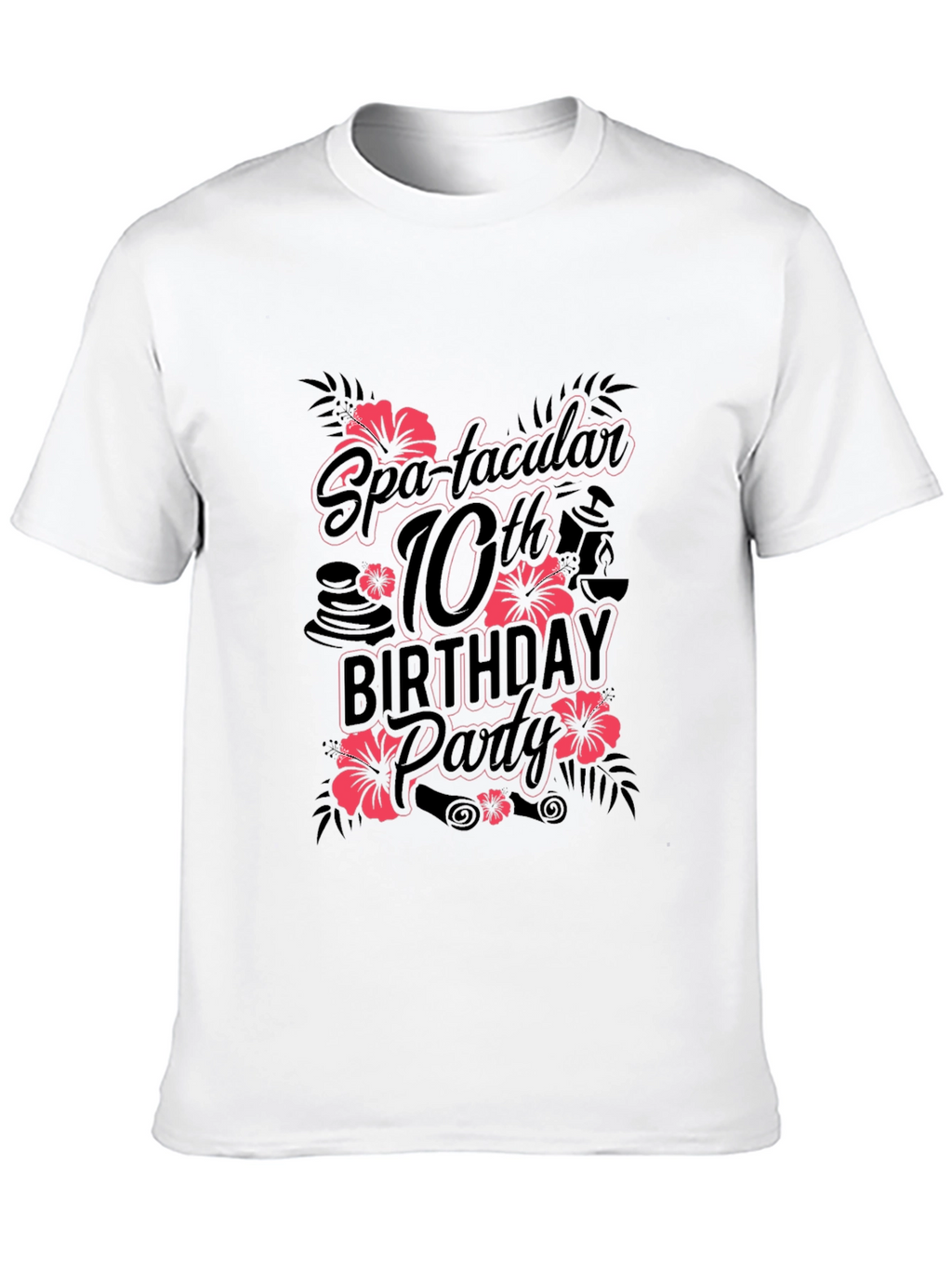Spa-tacular 10th Birthday Party T-Shirt