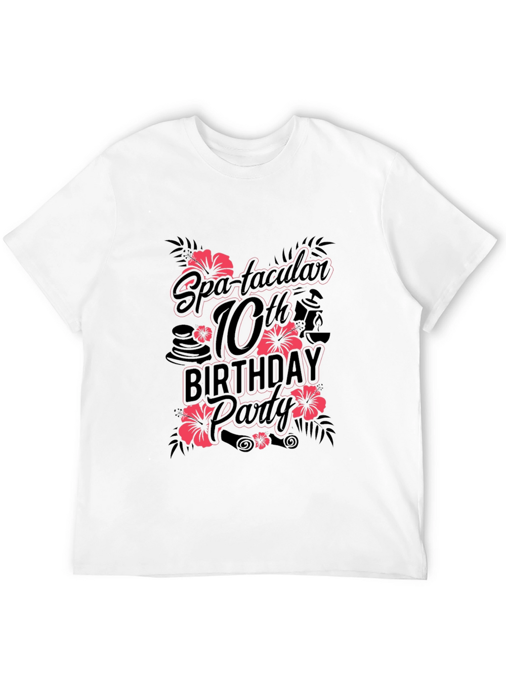 Spa-tacular 10th Birthday Party T-Shirt
