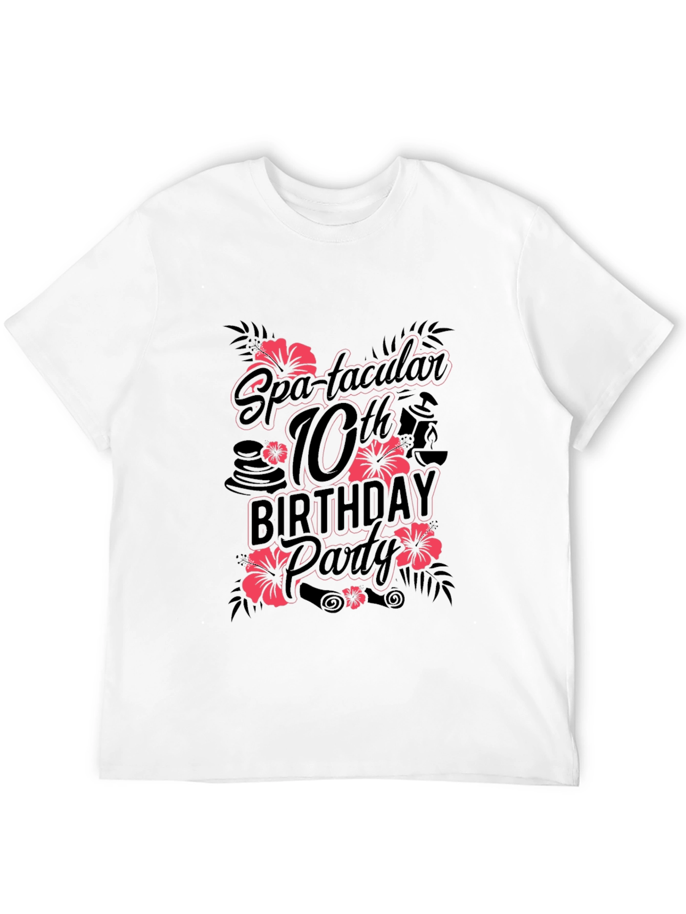 Spa-tacular 10th Birthday Party T-Shirt
