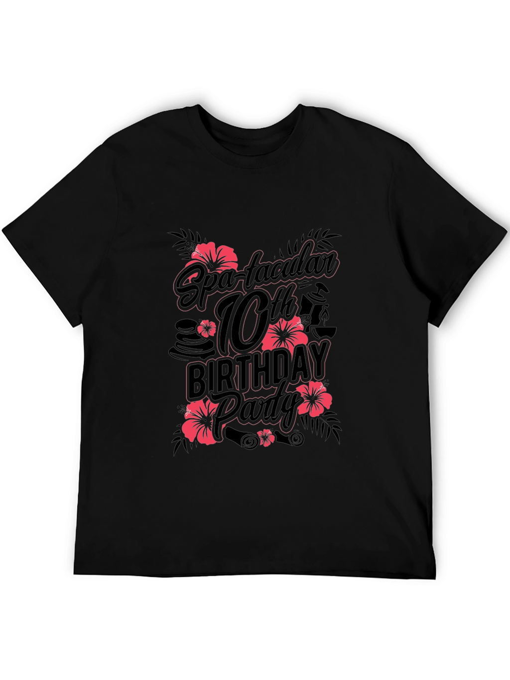 Spa-tacular 10th Birthday Party T-Shirt