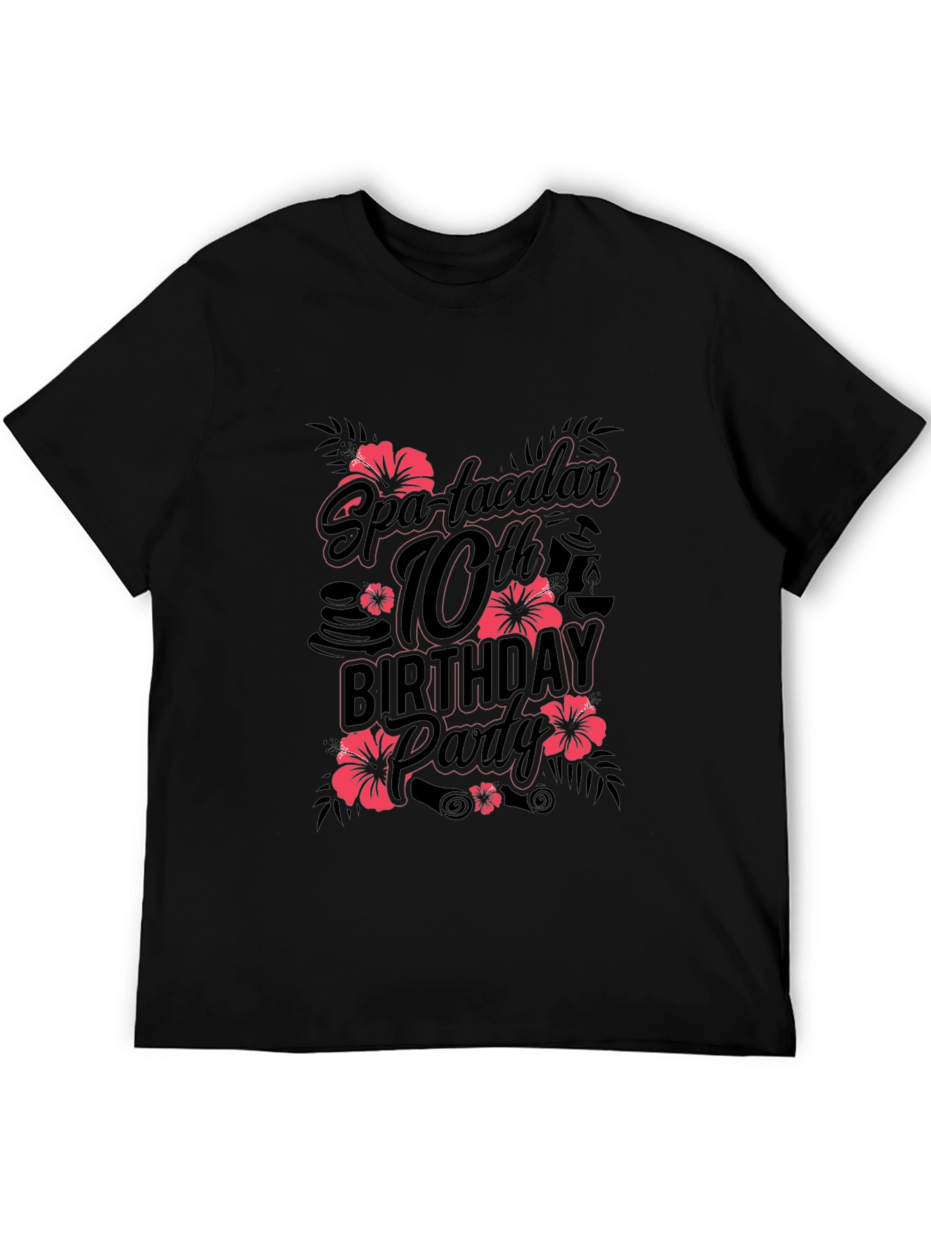 Spa-tacular 10th Birthday Party T-Shirt