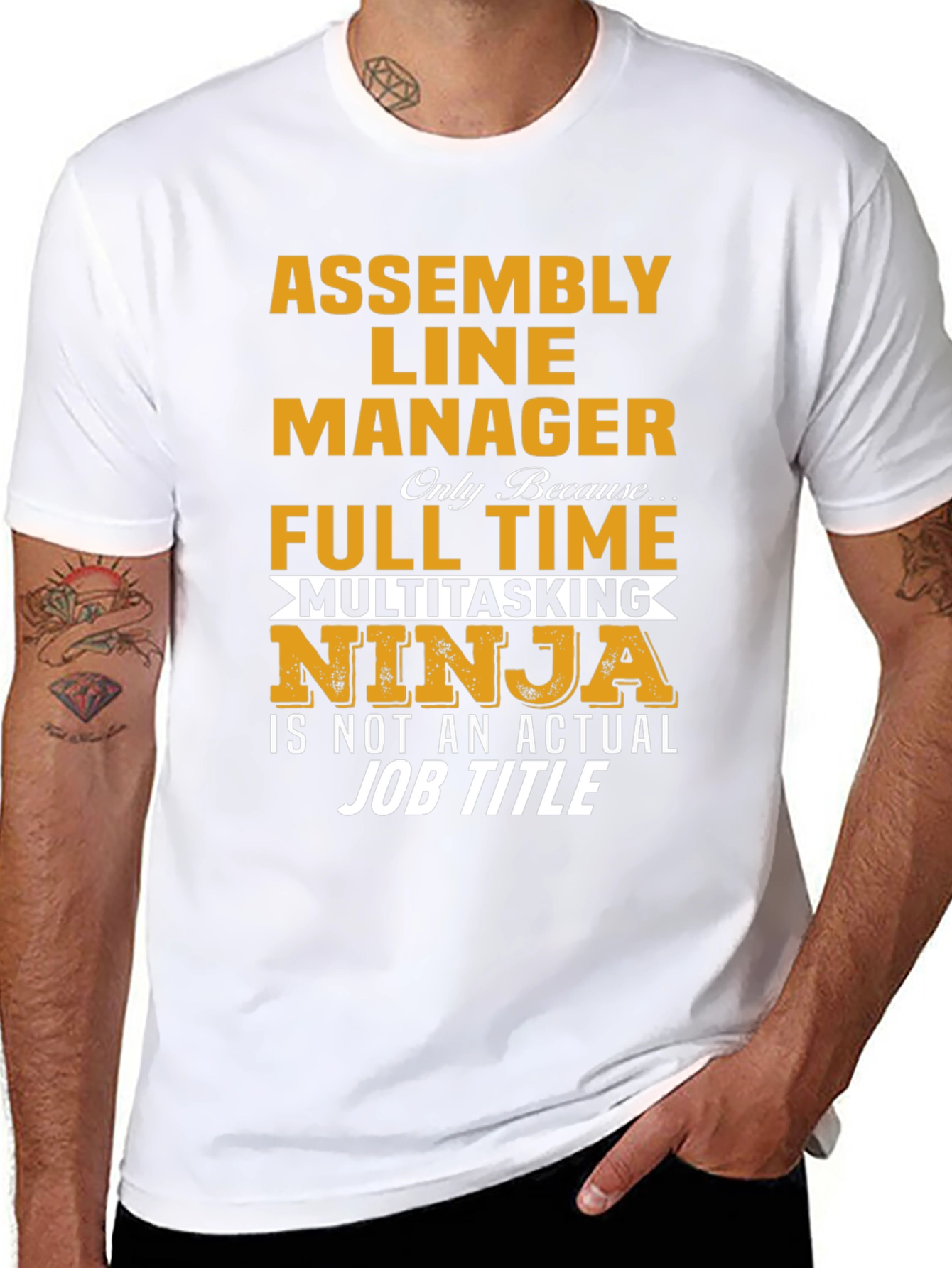 Assembly Line Manager Novelty T-Shirt