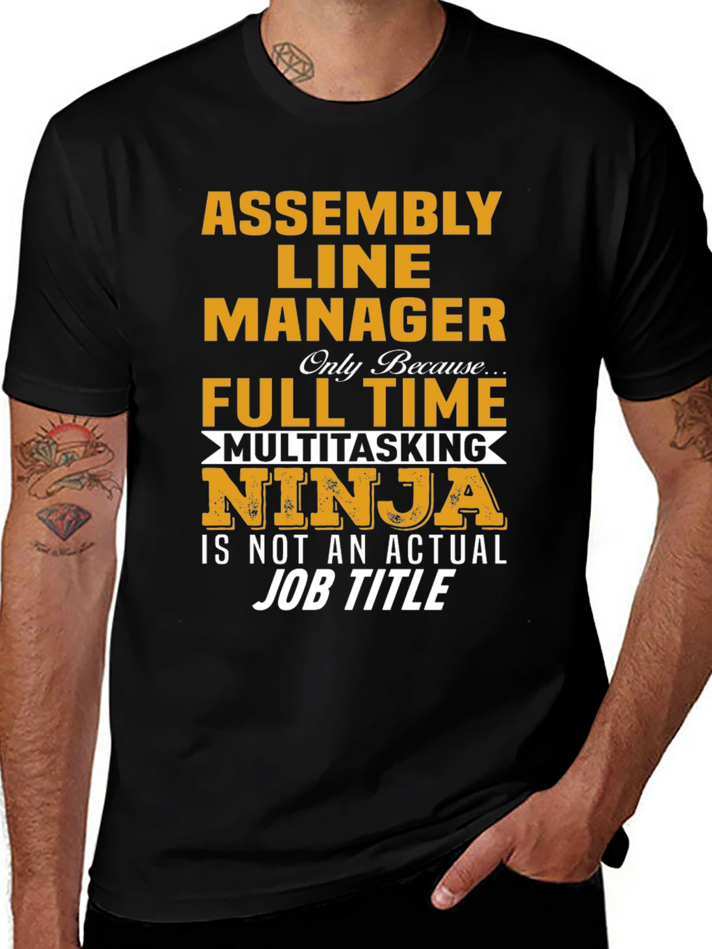 Assembly Line Manager Novelty T-Shirt