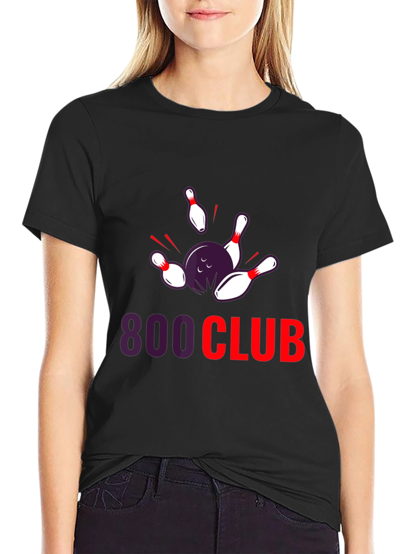 800 Club Bowling T-Shirt
