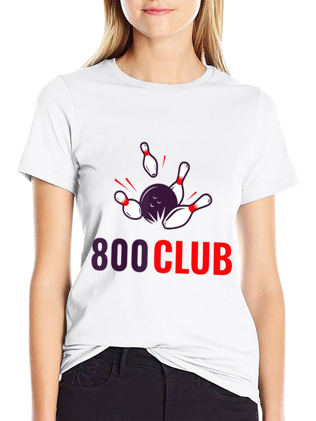 800 Club Bowling T-Shirt