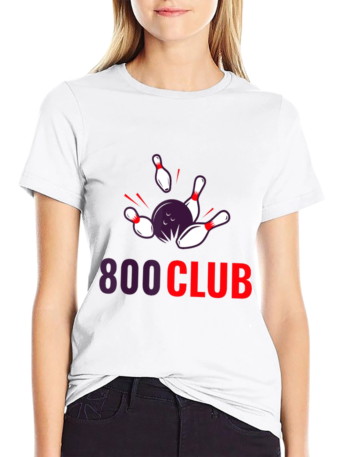 800 Club Bowling T-Shirt