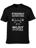 Strongly Determined Weightlifting T-Shirt
