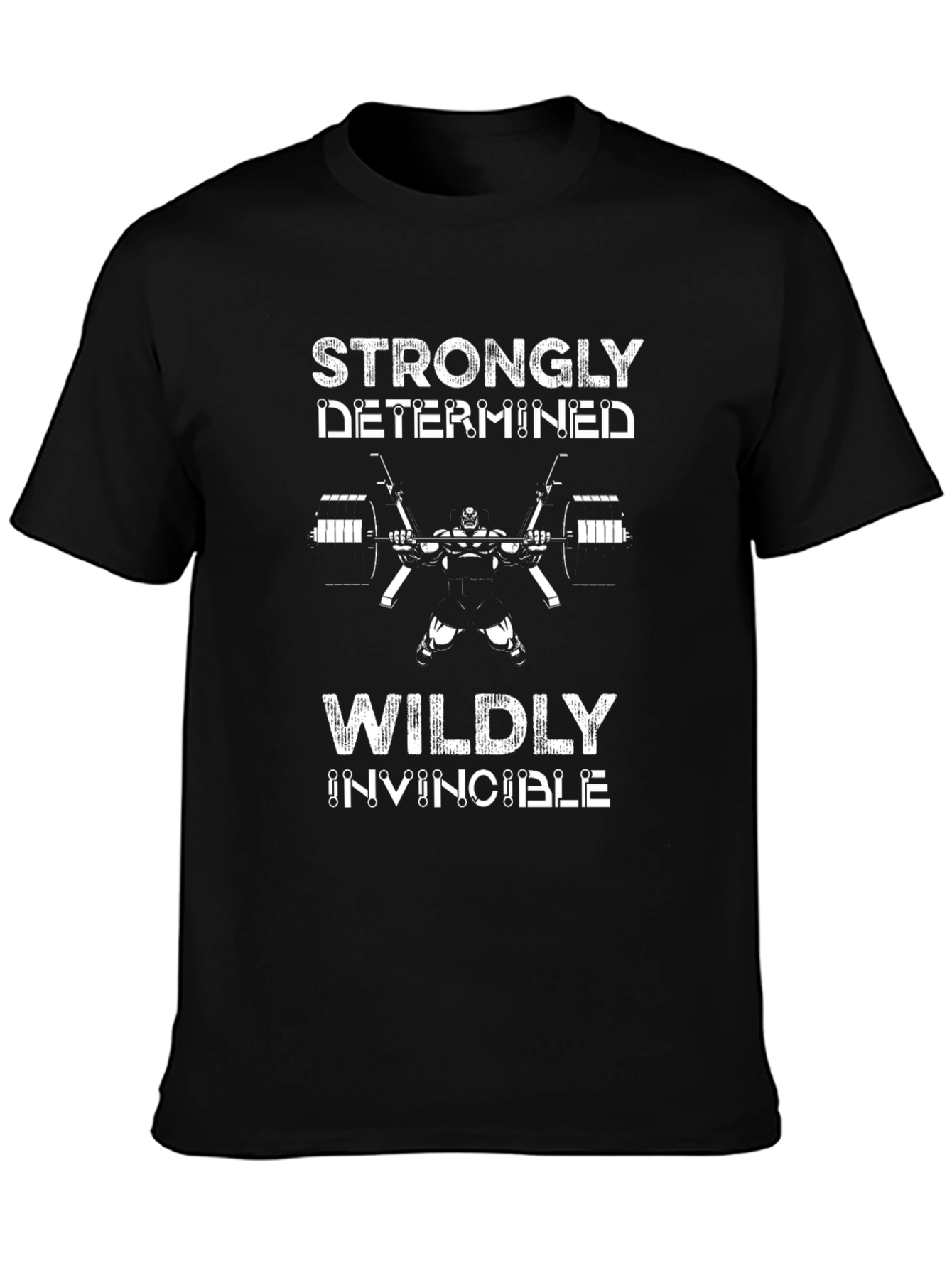 Strongly Determined Weightlifting T-Shirt