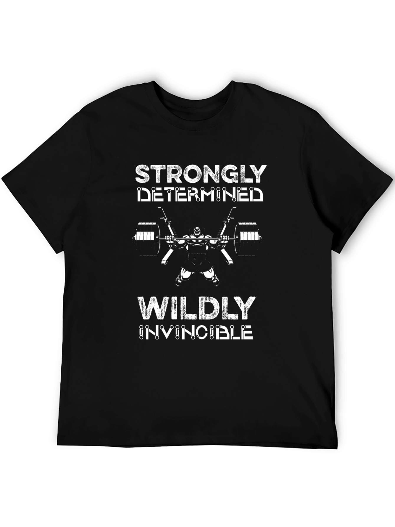Strongly Determined Weightlifting T-Shirt
