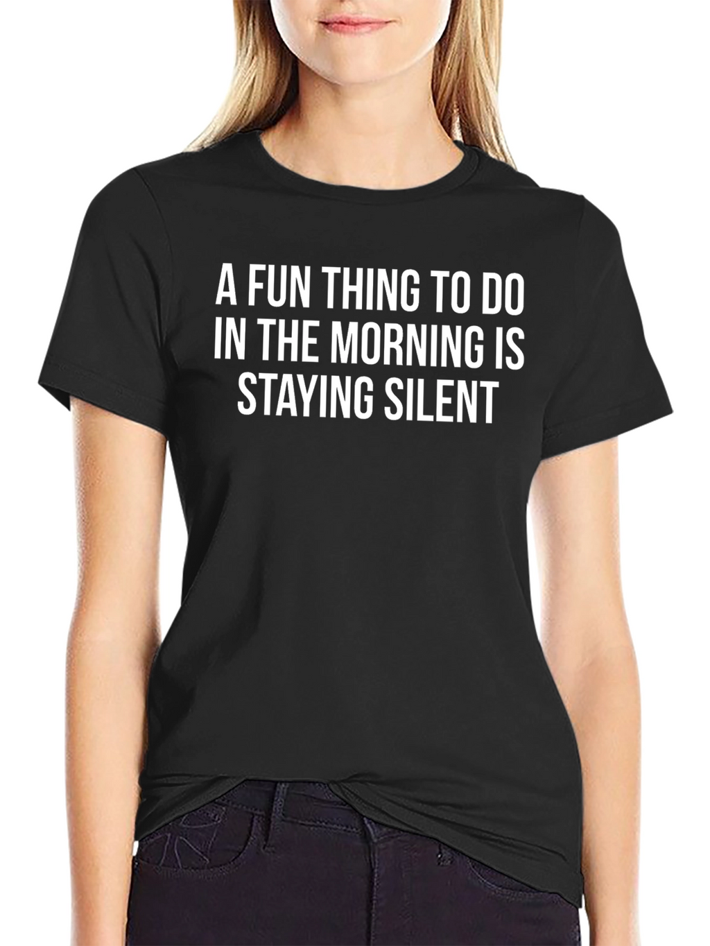 Funny Silent Morning T-Shirt