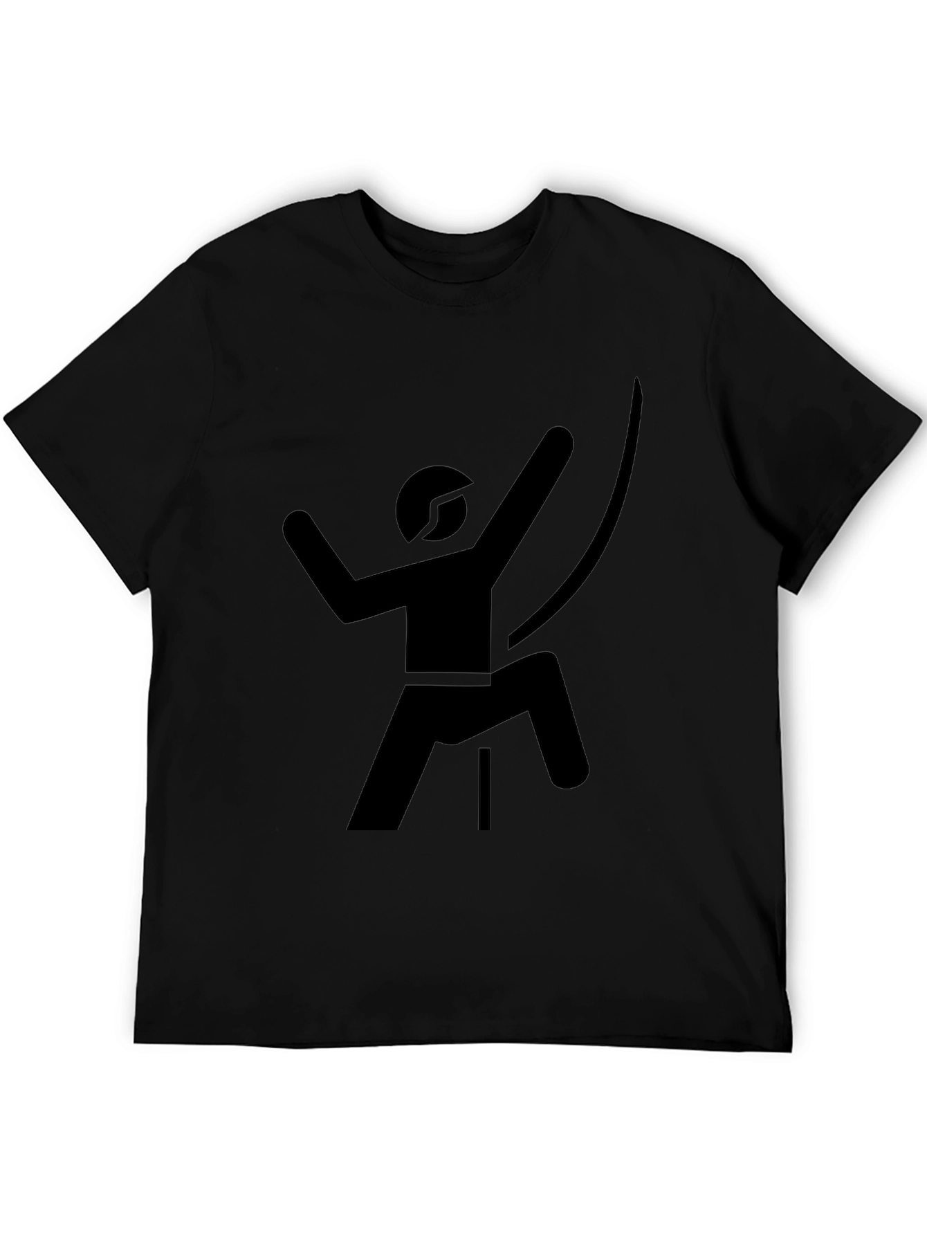 Climbing Silhouette Tee - Black