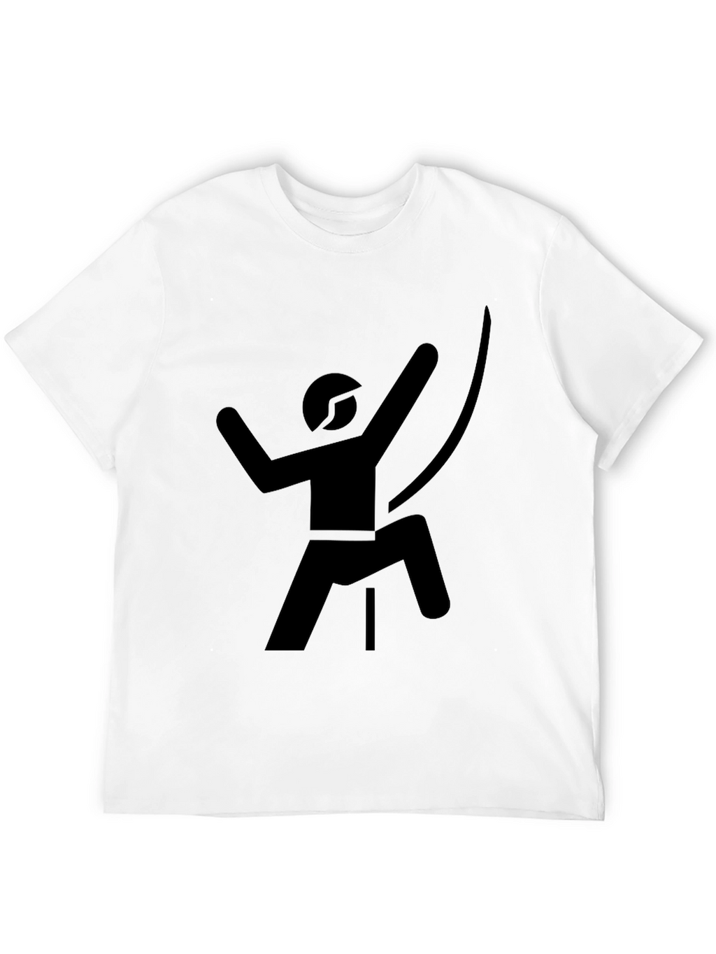 Climbing Silhouette Tee - Black