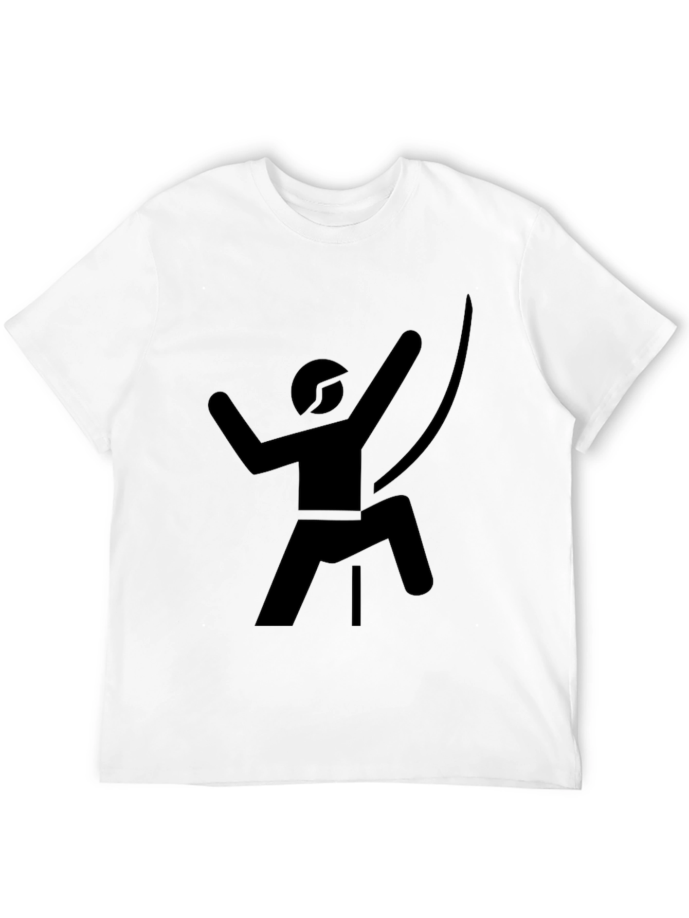 Climbing Silhouette Tee - Black