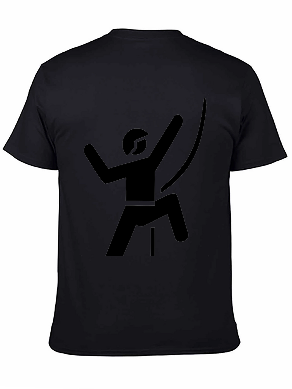 Climbing Silhouette Tee - Black