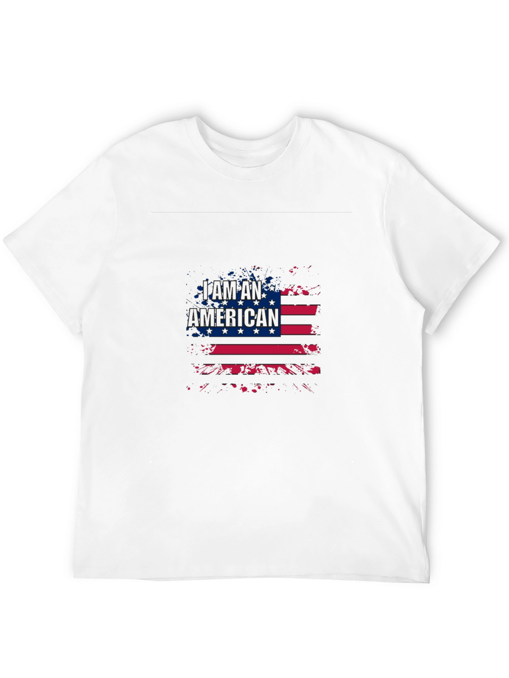 American Flag Graphic T-Shirt Patriotic Design