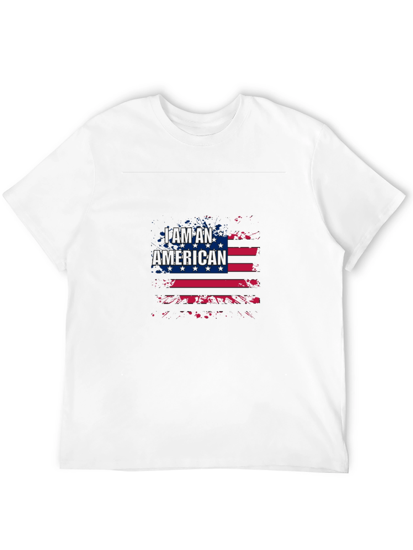 American Flag Graphic T-Shirt Patriotic Design