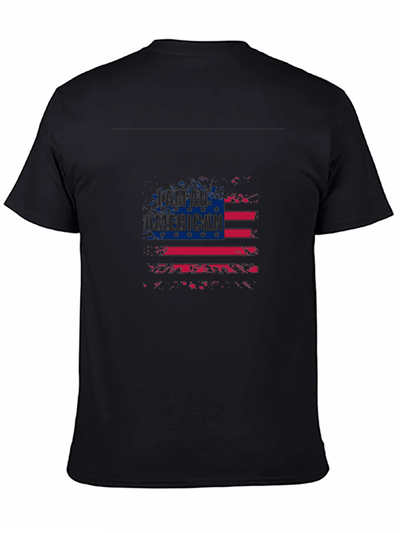 American Flag Graphic T-Shirt Patriotic Design