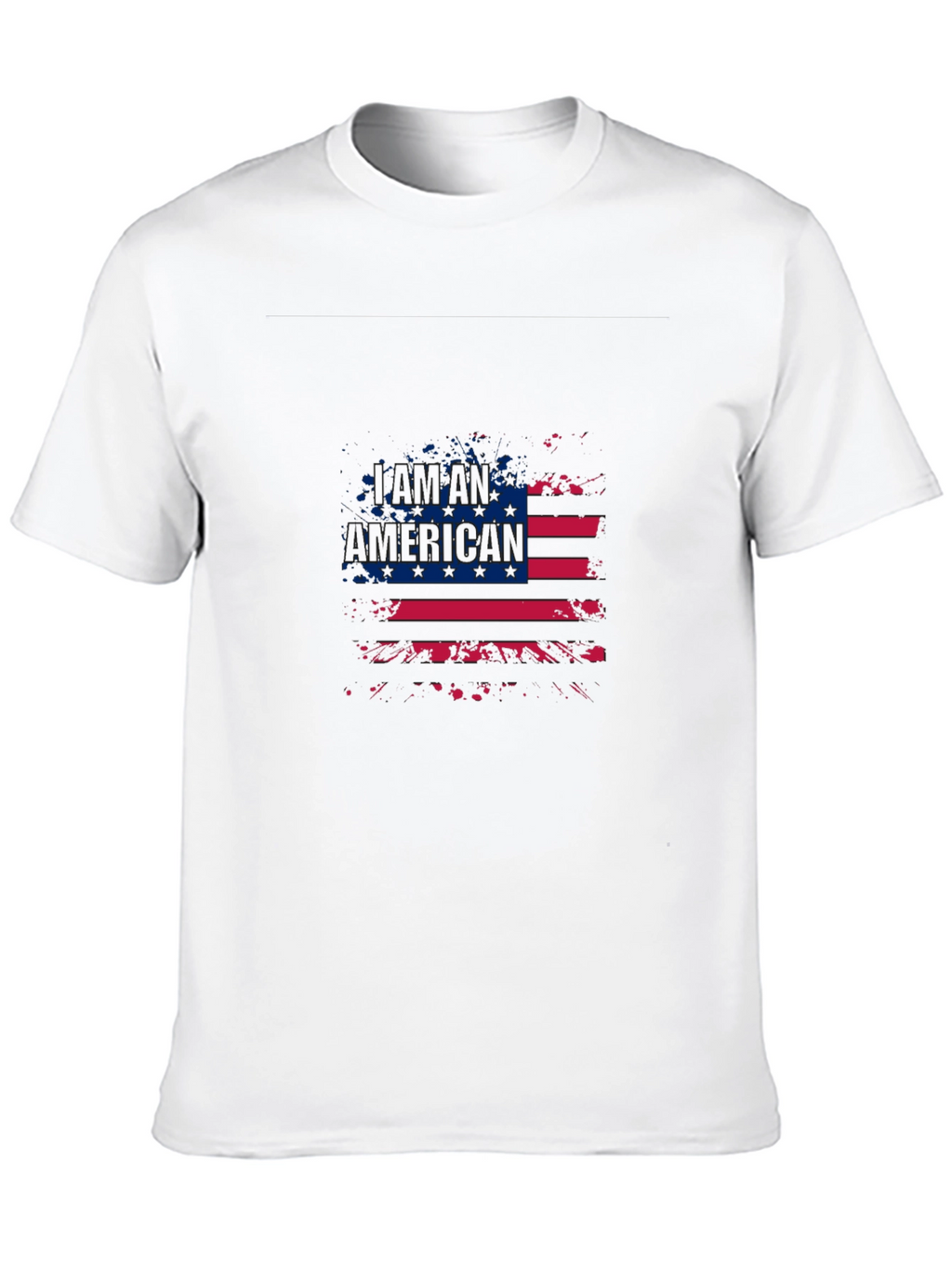 American Flag Graphic T-Shirt Patriotic Design